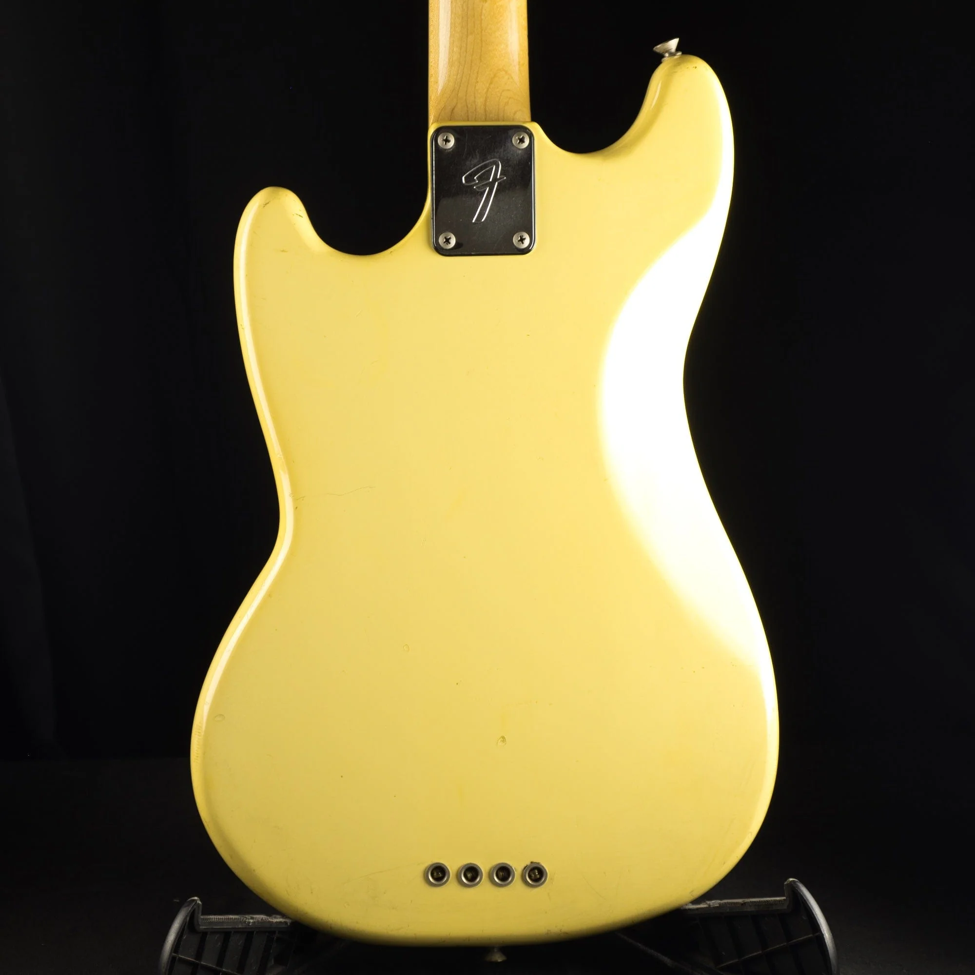 Vintage 1977 Fender Mustang Short Scale Bass White w/ OHSC - Image 8
