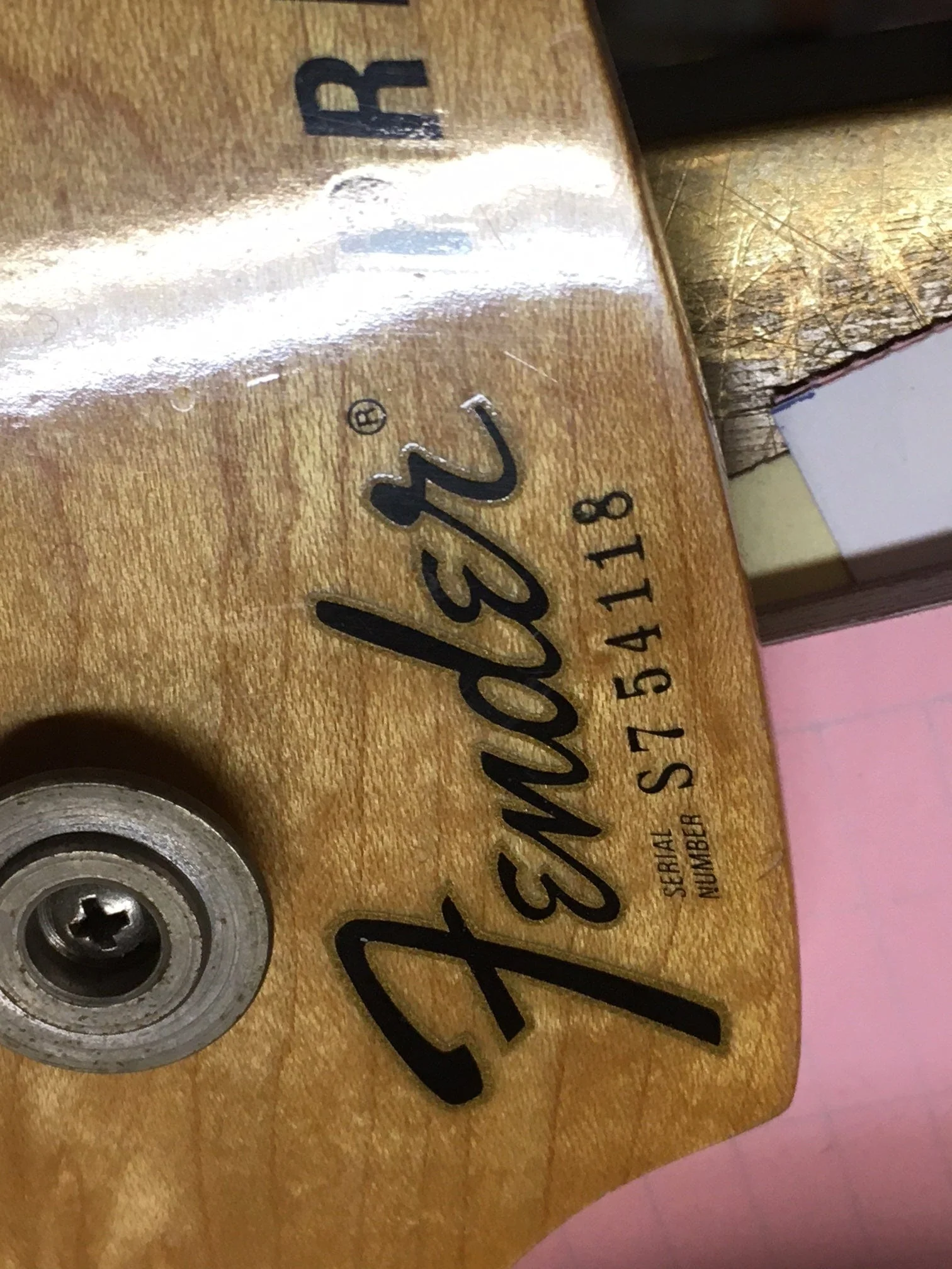 Vintage 1977 Fender Precision Bass Maple Neck Black With OHSC - Image 20
