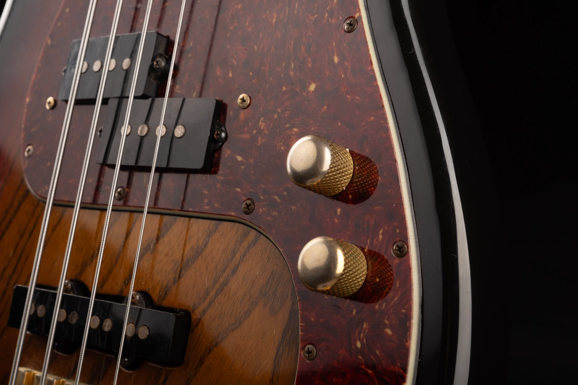 Vintage 1978 Fender Precision Bass Fretless Modified 3-Tone Sunburst with Case - Image 7