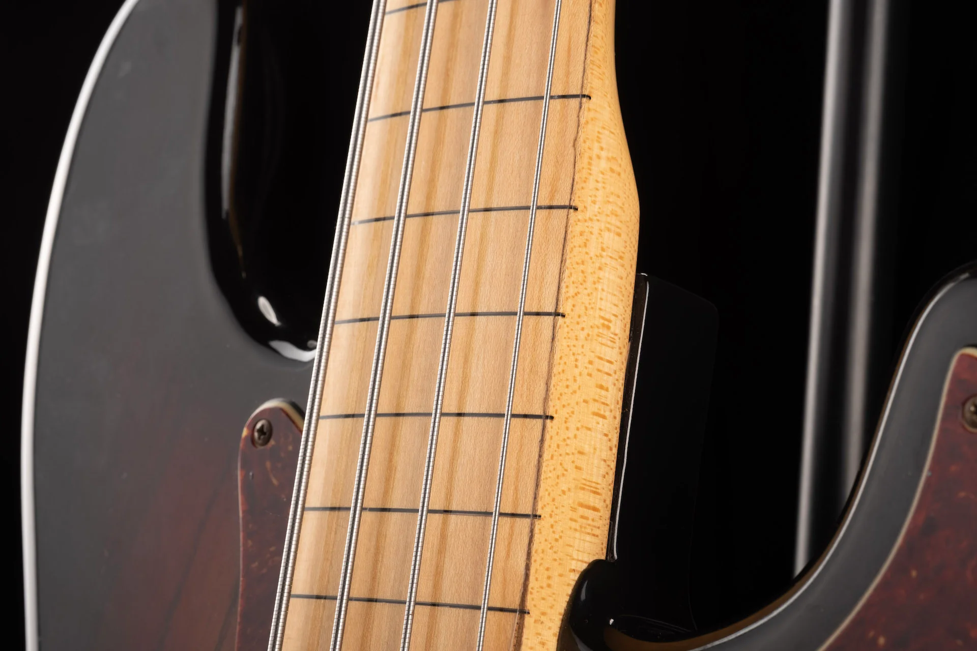 Vintage 1978 Fender Precision Bass Fretless Modified 3-Tone Sunburst with Case - Image 8