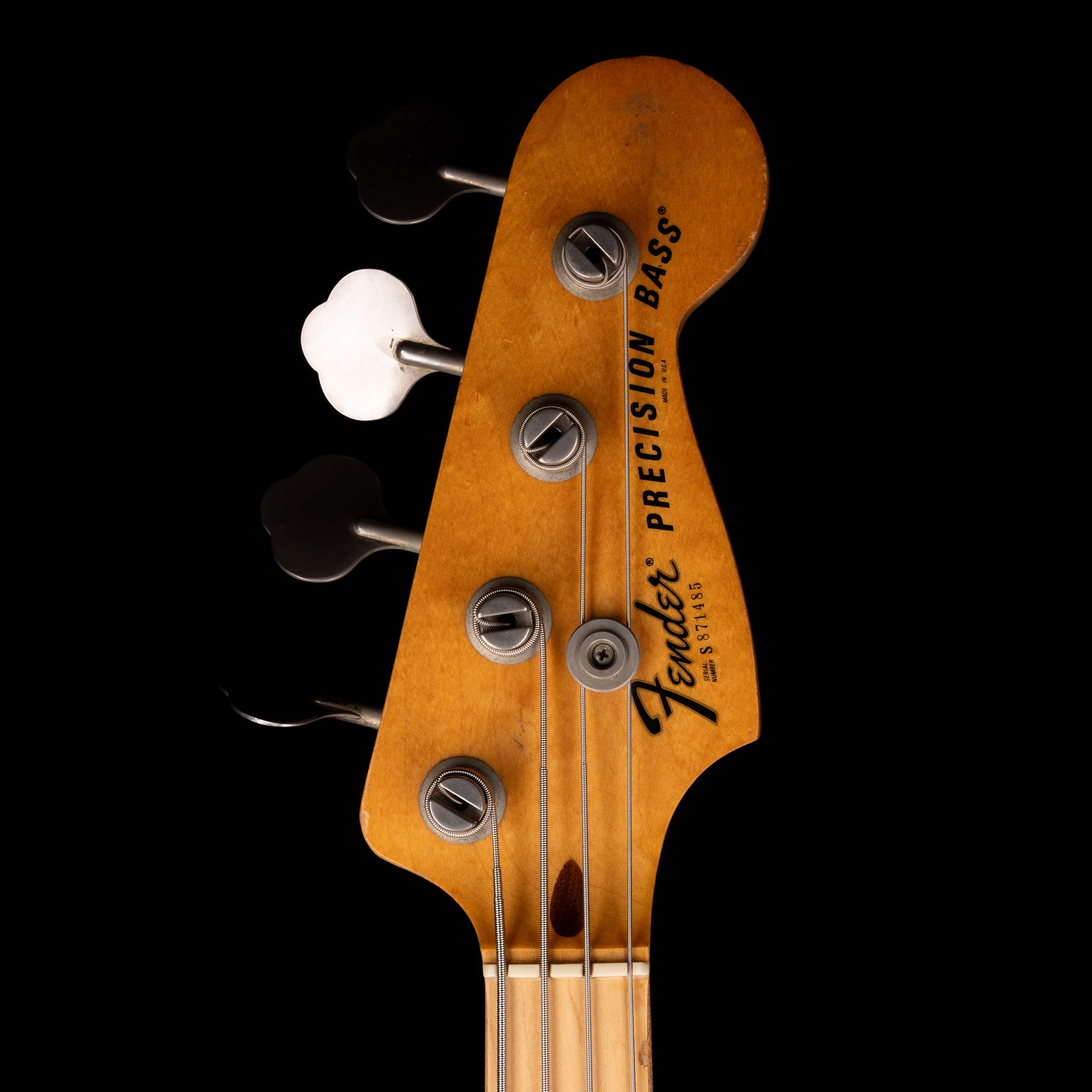 Vintage 1978 Fender Precision Bass Sunburst Maple With HSC - Image 8