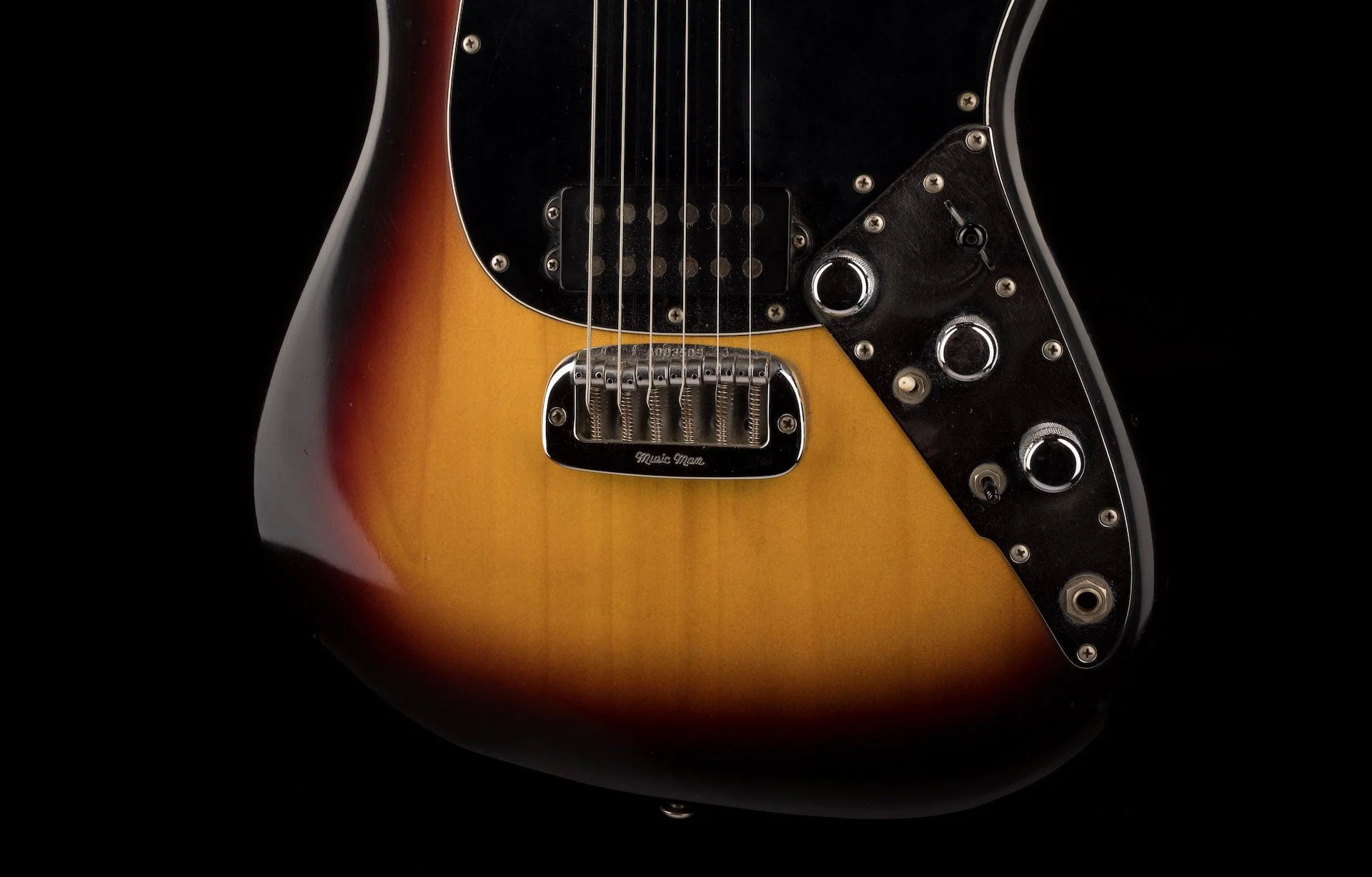 Vintage 1978 Music Man Sabre 1 Sunburst with Gig Bag - Image 5