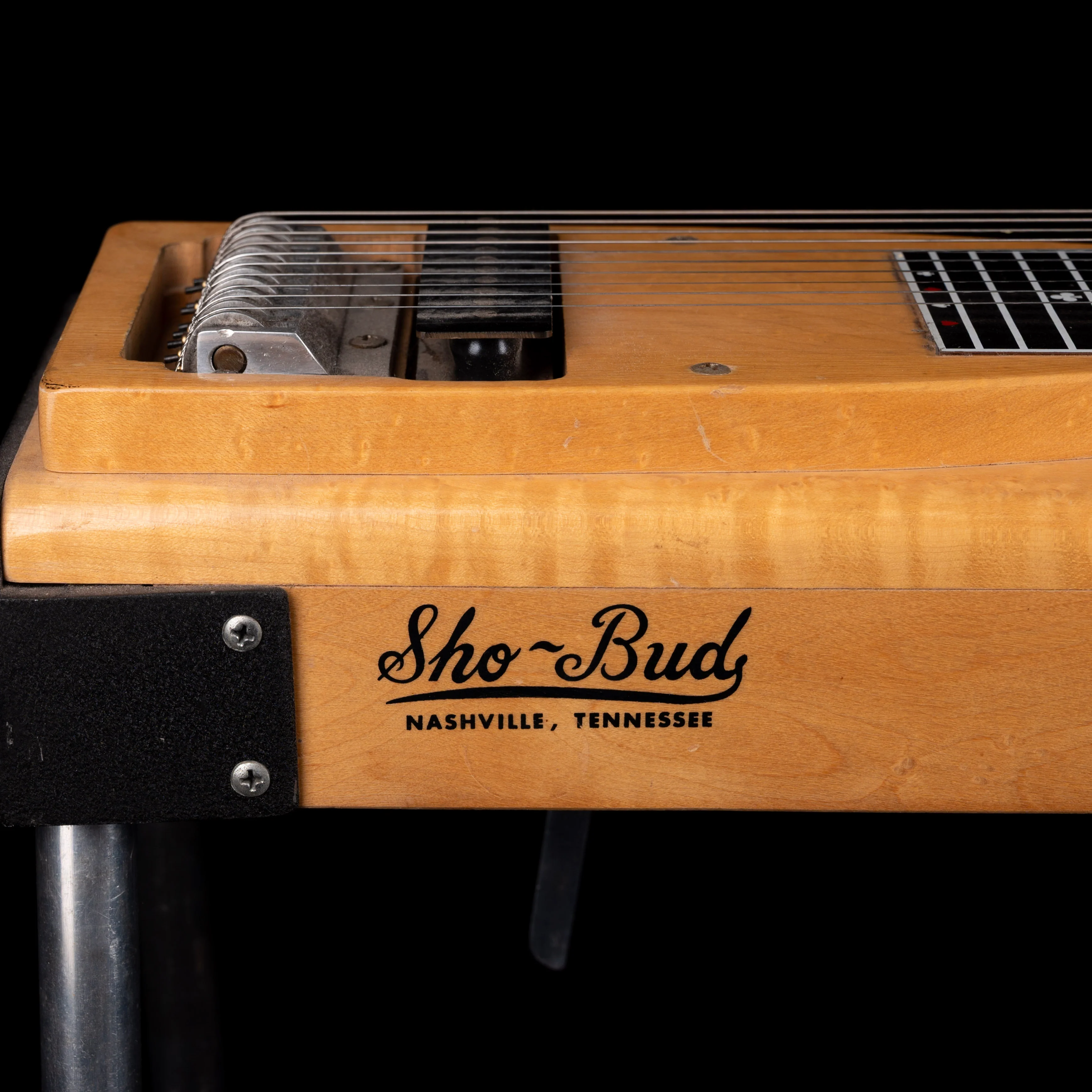 Vintage 1978 Sho-Bud Maverick Blonde Pedal Steel Guitar With OHSC - Image 6