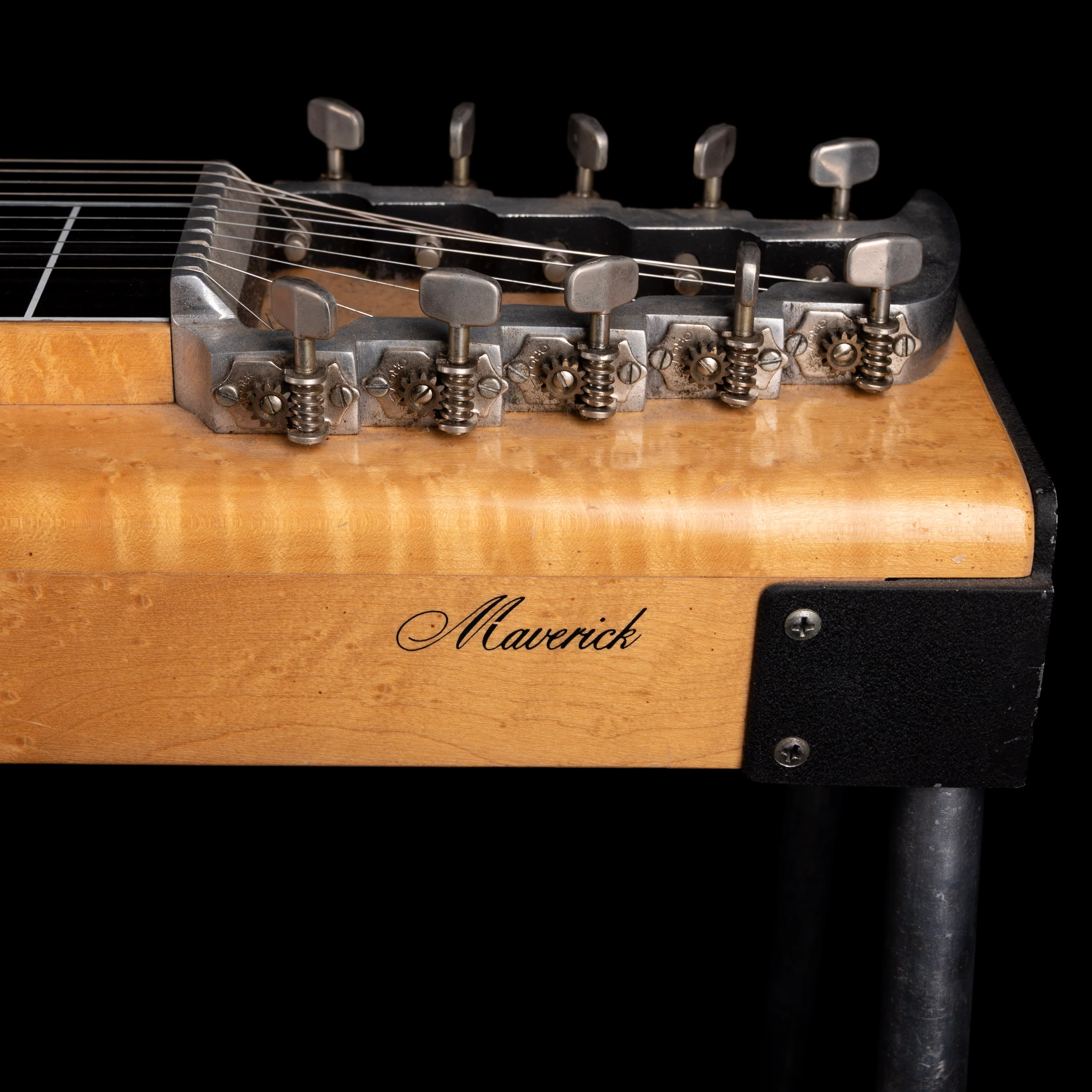 Vintage 1978 Sho-Bud Maverick Blonde Pedal Steel Guitar With OHSC - Image 7