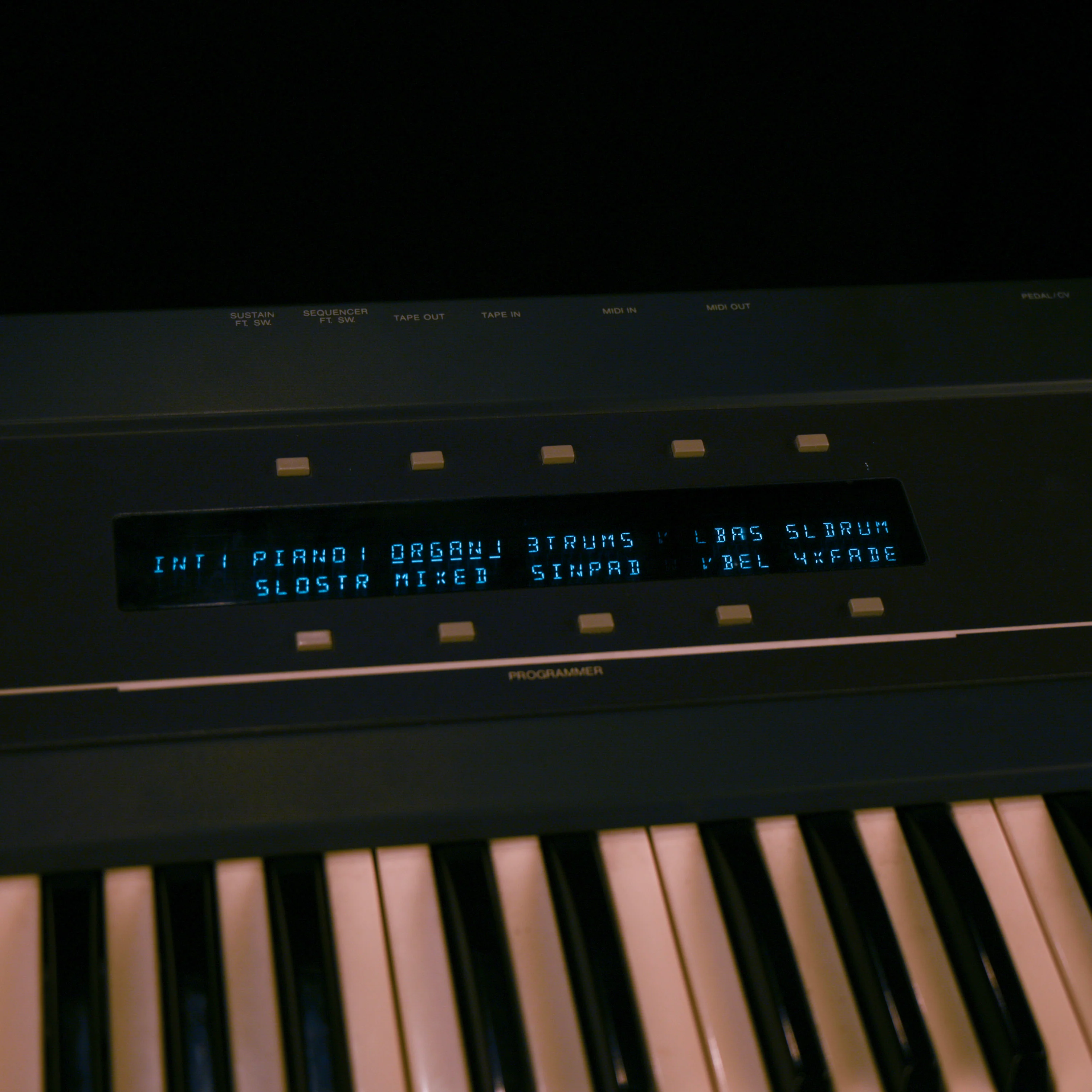 Vintage 1987 Ensoniq ESQ-1 Polyphonic Synthesizer With Gig Bag - Image 7