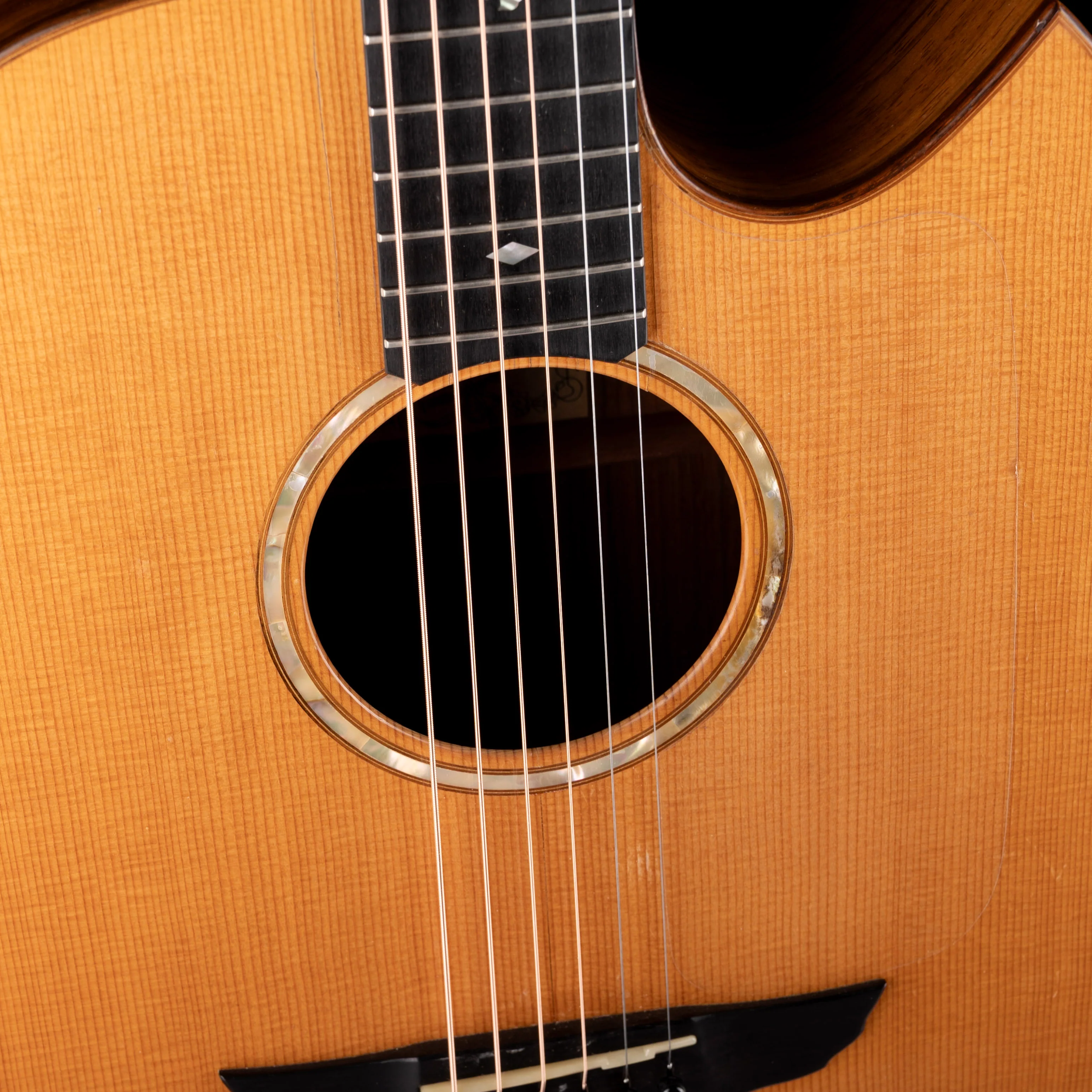 Vintage 1988 Goodall PSC-332 Natural Acoustic Electric Guitar With Case - Image 4