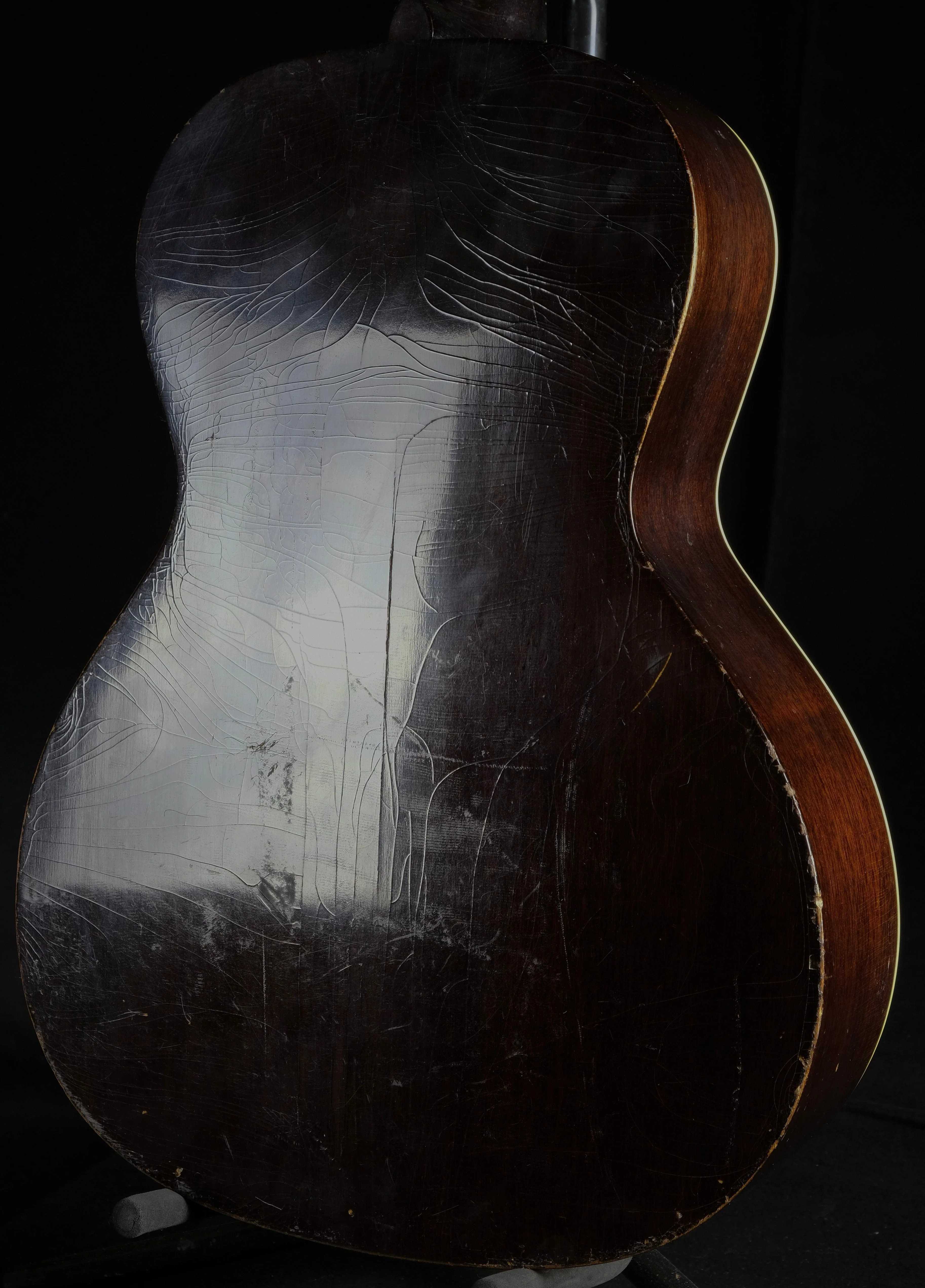 Vintage 30s/40s Gibson TG-00 4-String Tenor Acoustic Guitar Rosewood Fingerboard - Image 10