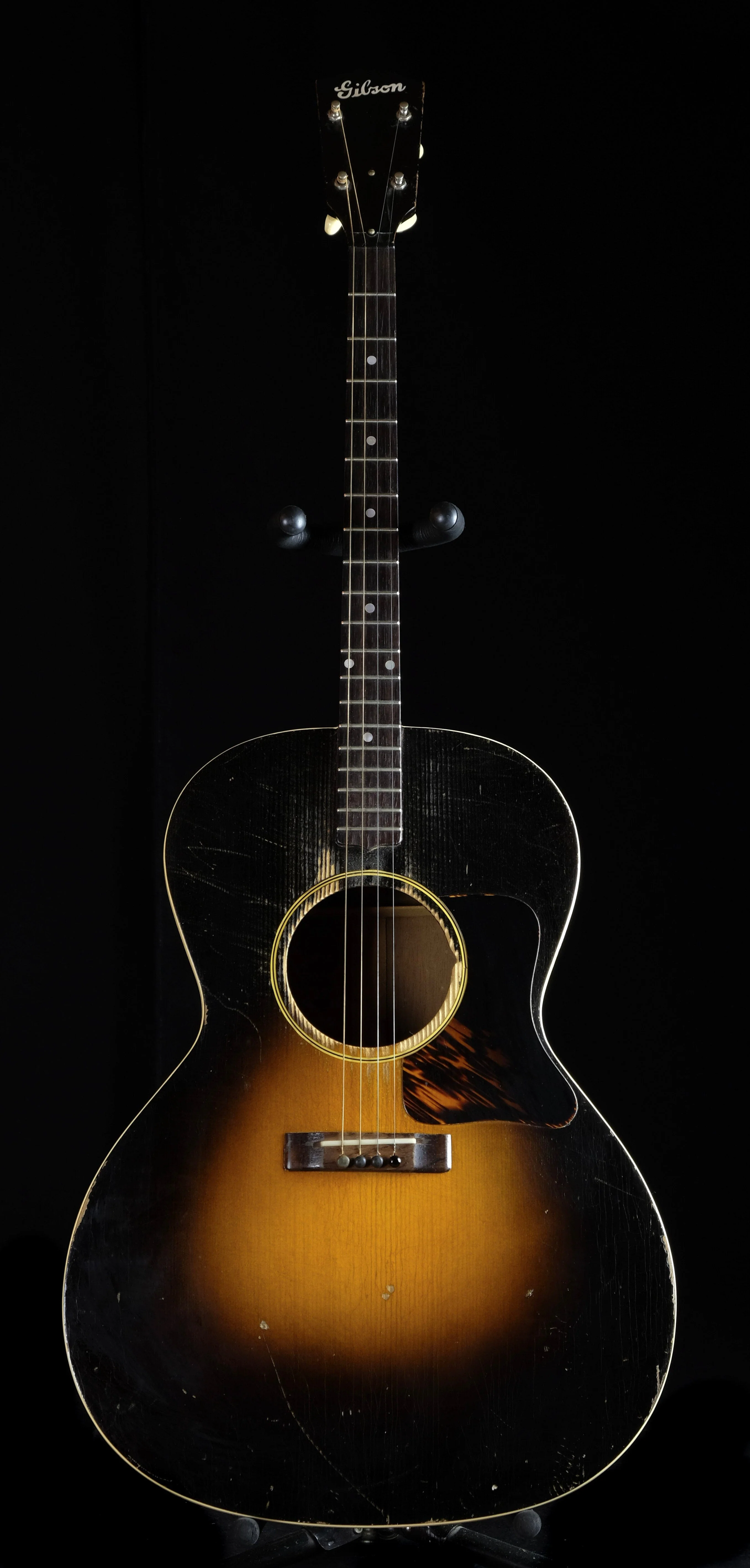 Vintage 30s/40s Gibson TG-00 4-String Tenor Acoustic Guitar Rosewood Fingerboard - Image 2