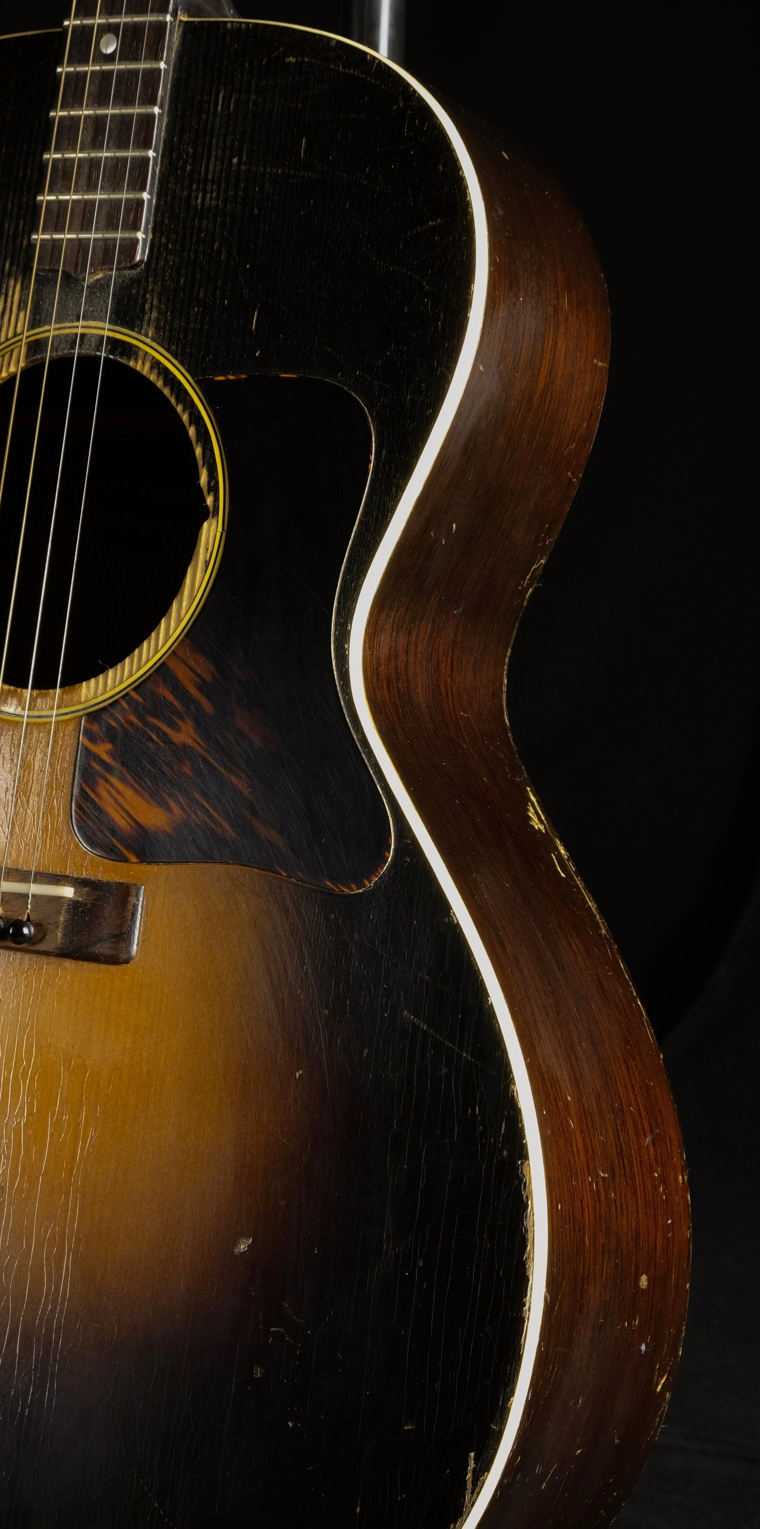 Vintage 30s/40s Gibson TG-00 4-String Tenor Acoustic Guitar Rosewood Fingerboard - Image 6