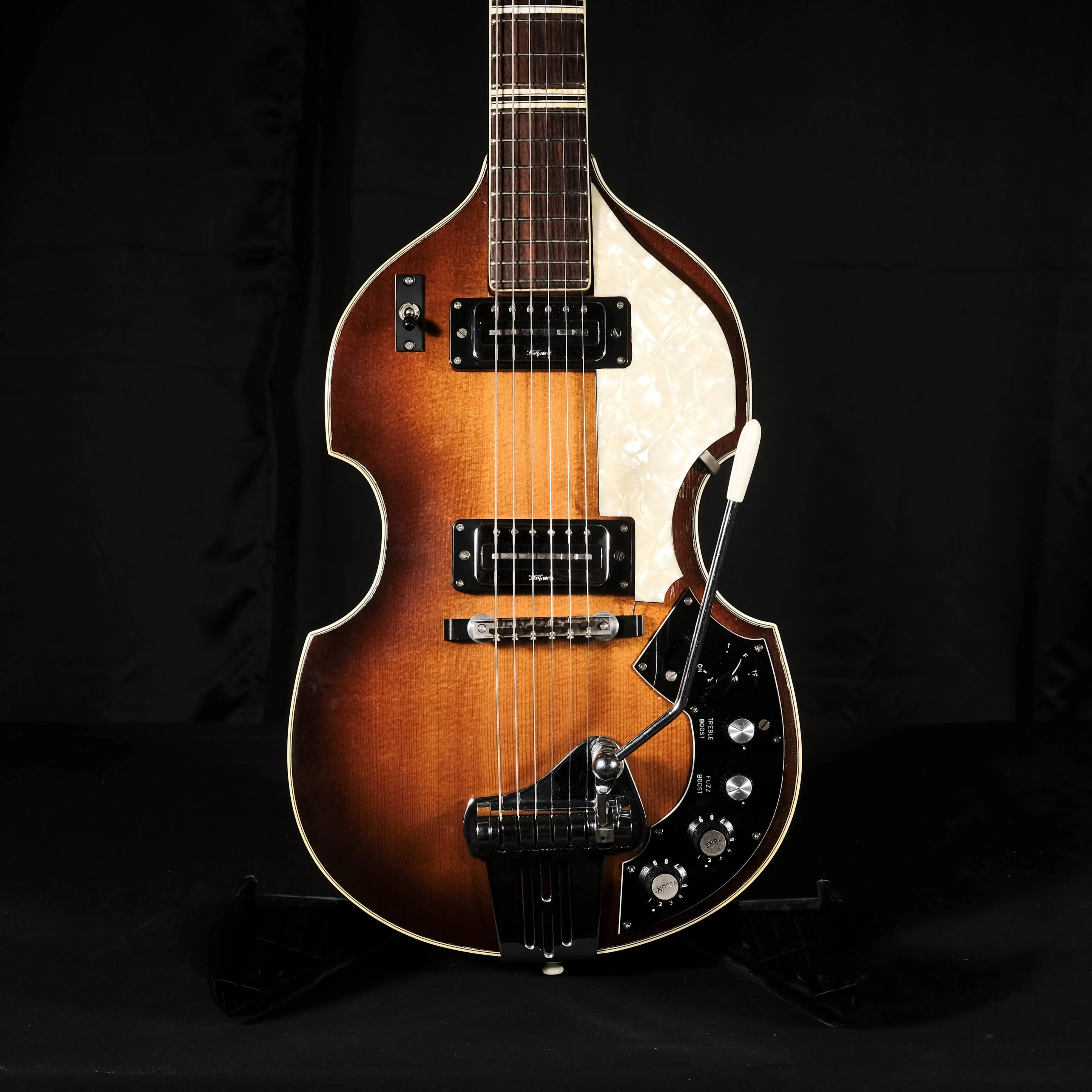 Vintage 66/67 Hofner 459 VTZ  Sunburst Beatle Violin Guitar With OHSC