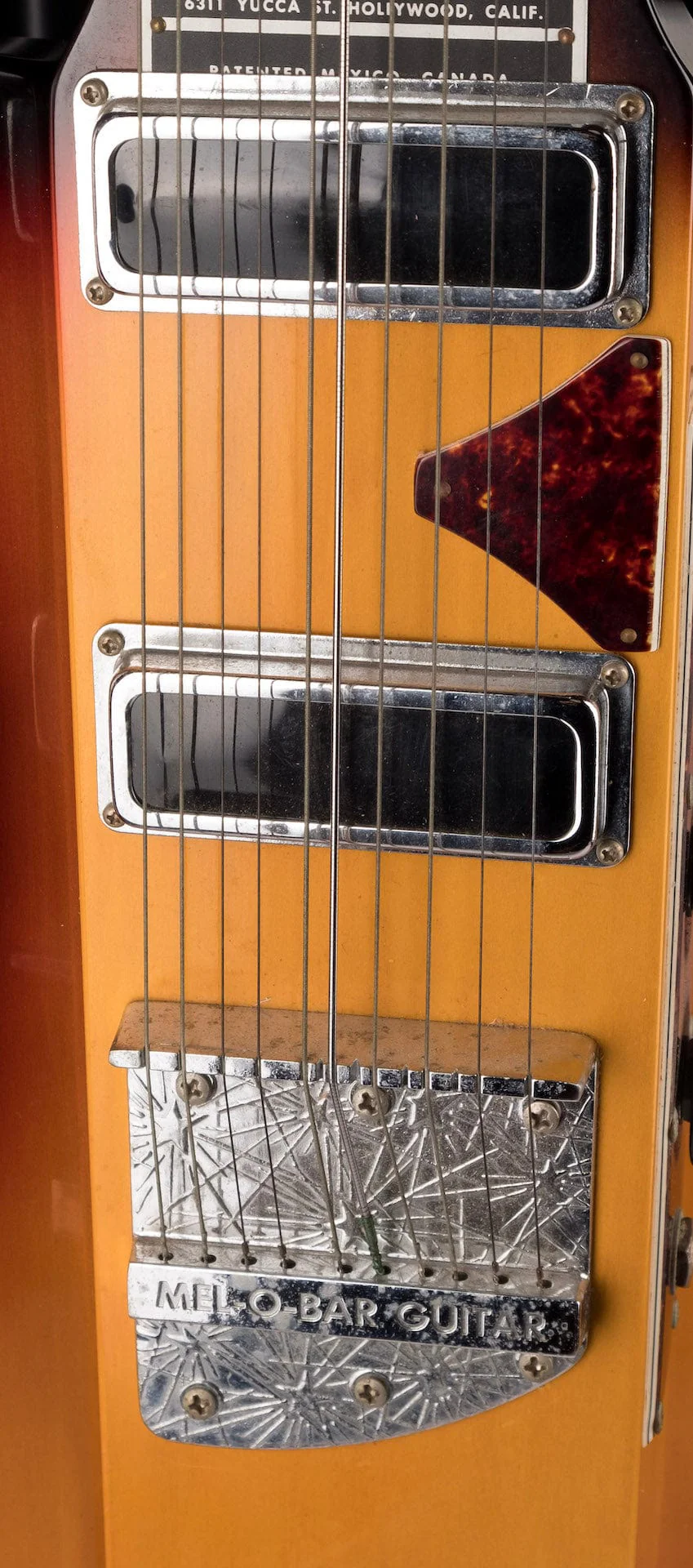 Vintage 1969/1970 Smith Rosac Melobar Guitar With HSC - Image 9