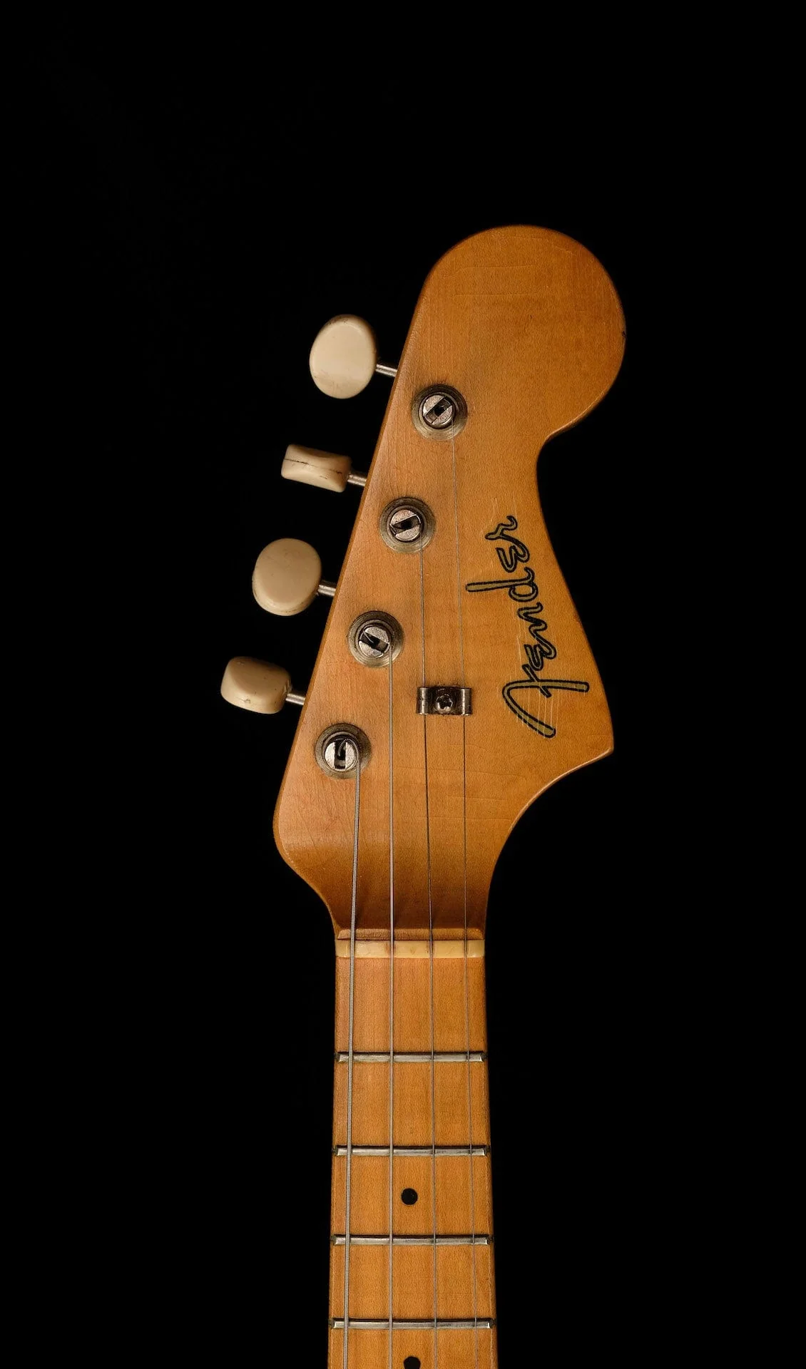 Vintage 1956 Fender 4-string Electric Mandolin Transparent Wine Red Anodized Pickguard - Image 11