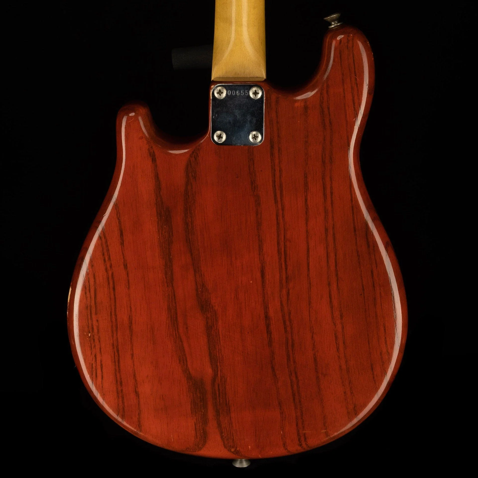 Vintage 1956 Fender 4-string Electric Mandolin Transparent Wine Red Anodized Pickguard - Image 8