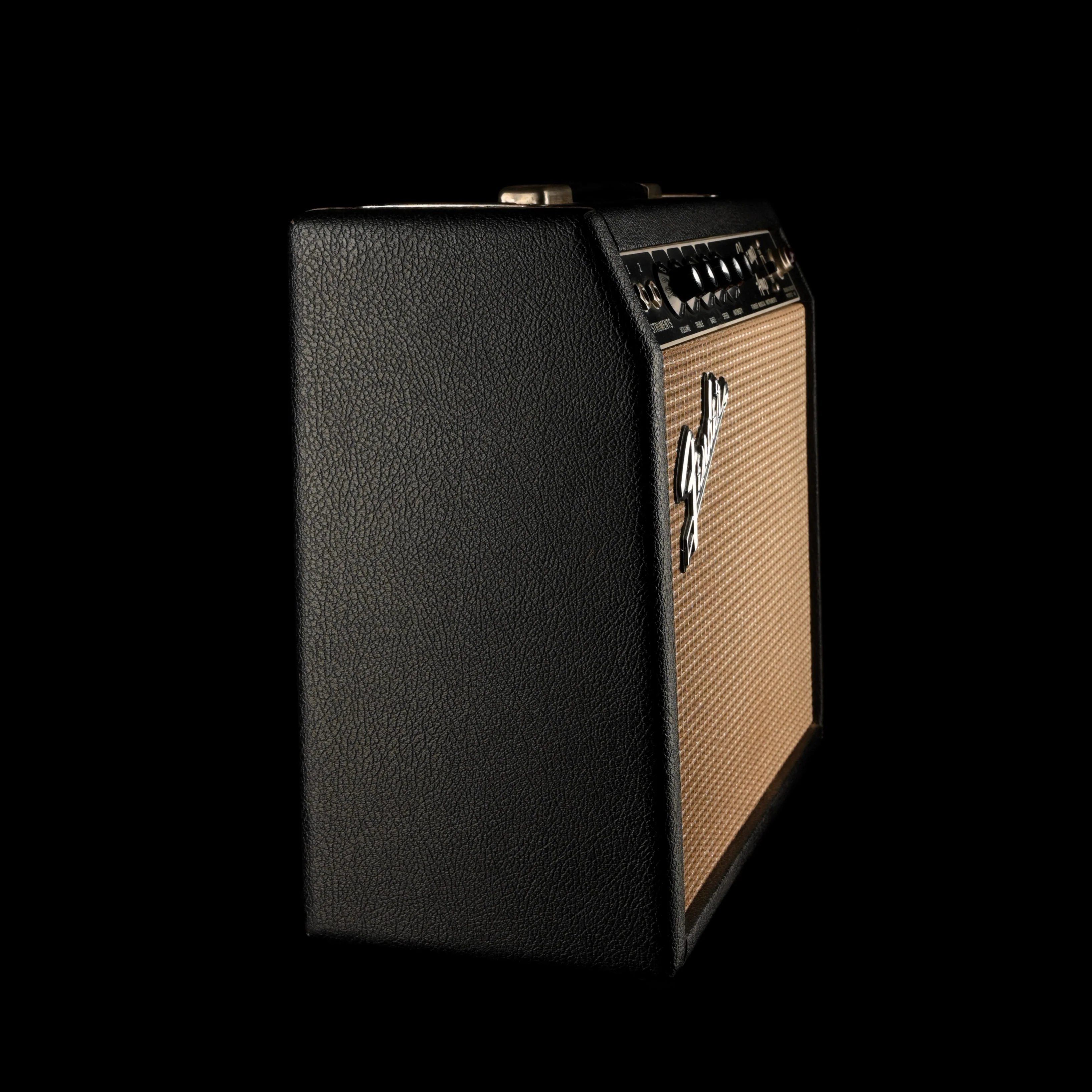 Vintage Fender 1967 Vibro Champ Guitar Amp Combo With Cover - Image 7