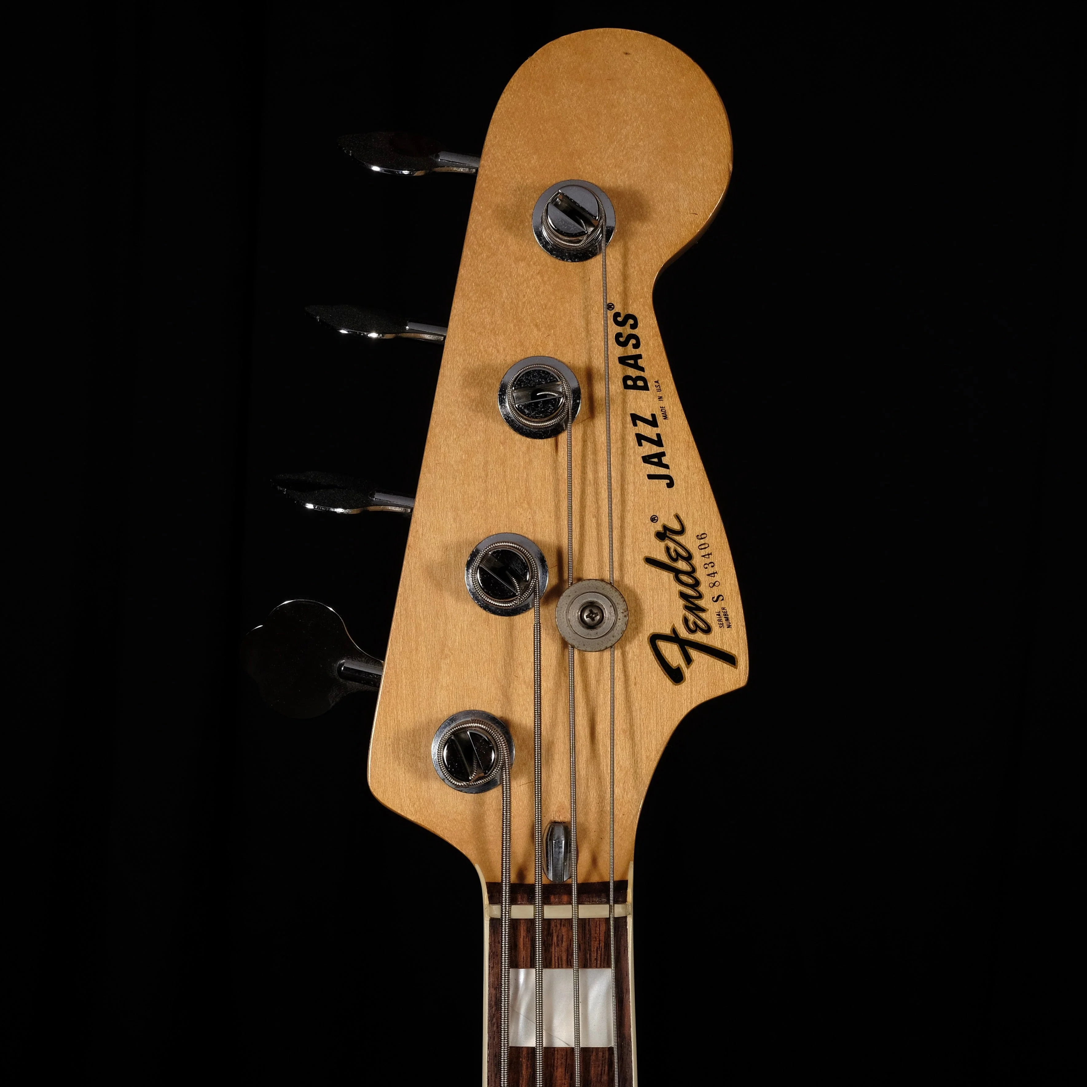 Vintage 1978 Fender Jazz Bass Block Inlay Rosewood Fingerboard Sunburst OHSC - Image 10