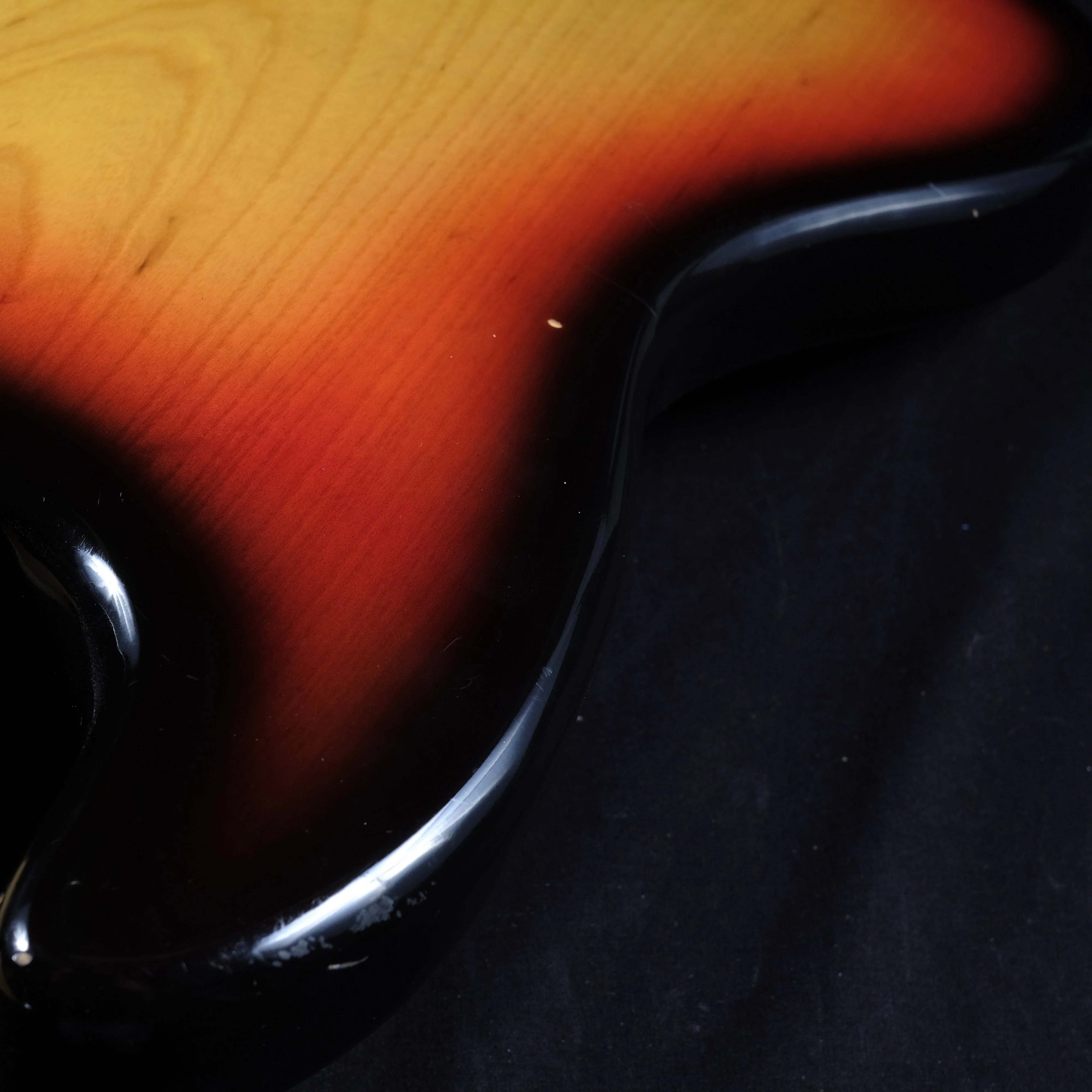 Vintage 1978 Fender Jazz Bass Block Inlay Rosewood Fingerboard Sunburst OHSC - Image 9