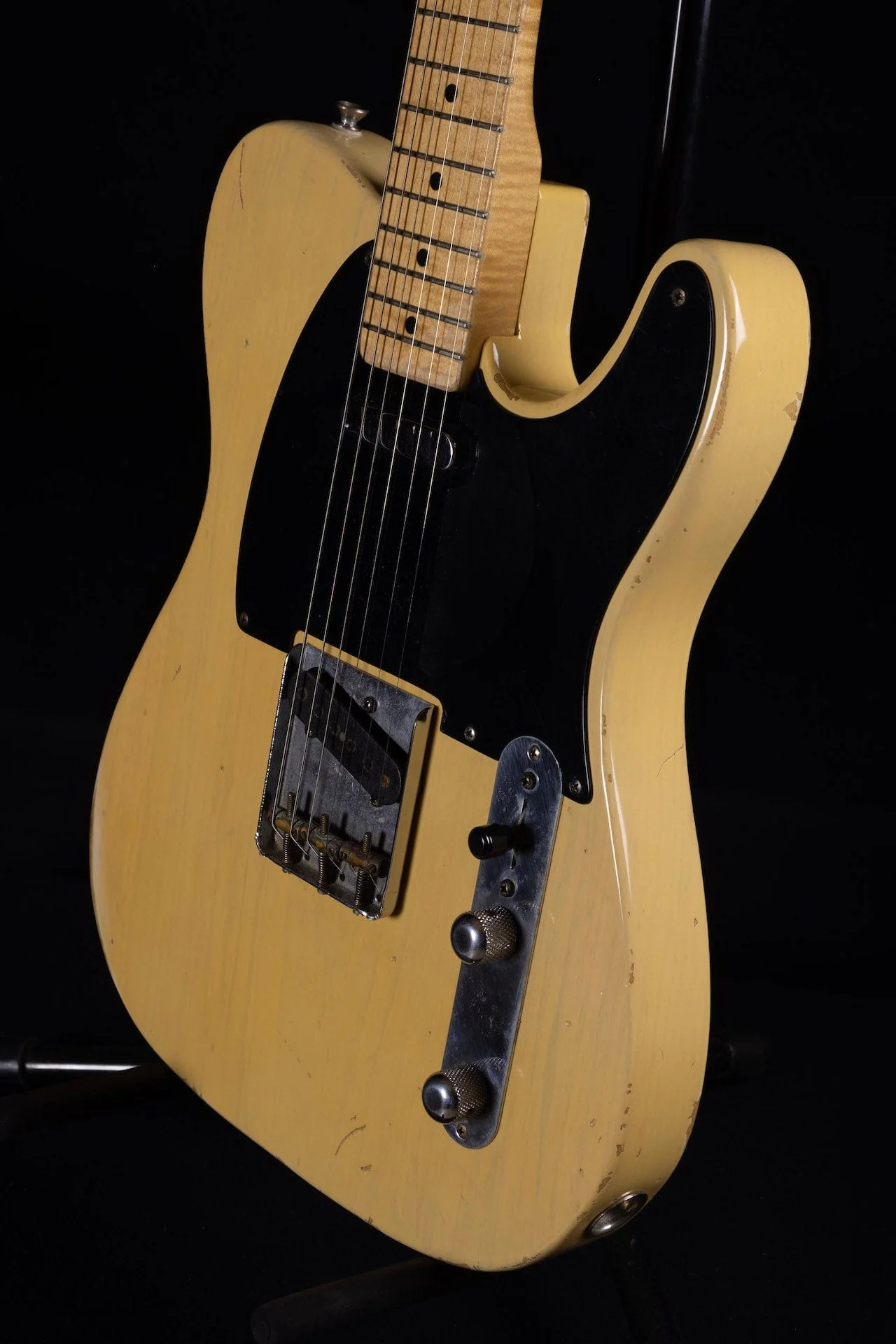 Vintage '96 Fender Custom Shop Vince Cunetto Era Relic Nocaster Blonde W/ OHSC - Image 3
