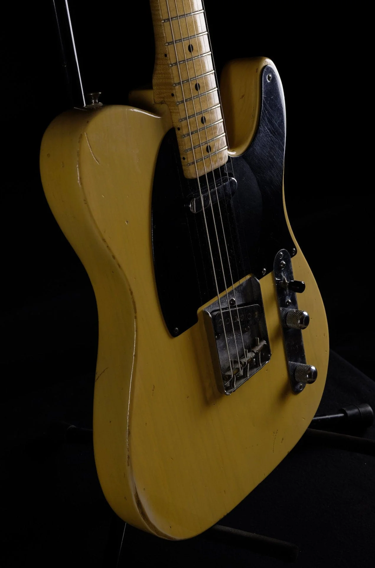 Vintage '96 Fender Custom Shop Vince Cunetto Era Relic Nocaster Blonde W/ OHSC - Image 4