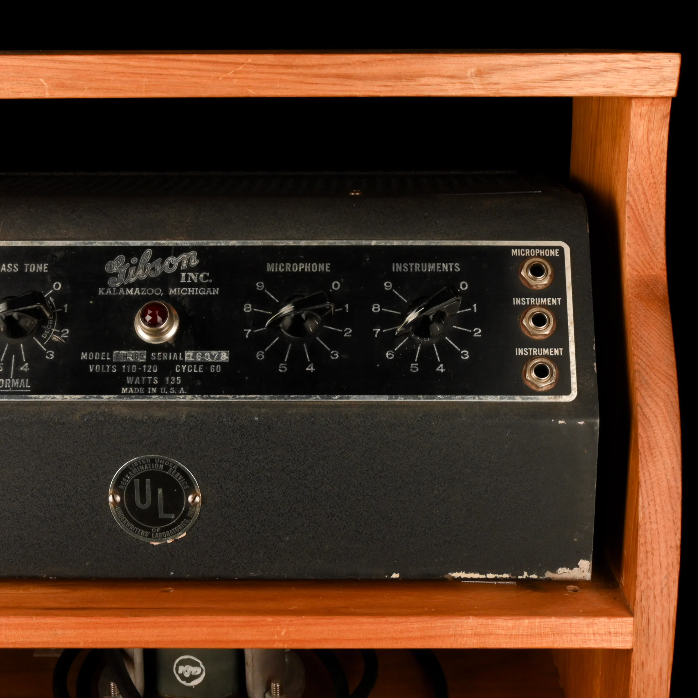 Vintage 1941 Gibson EH-185 Guitar Amp Head - Image 4