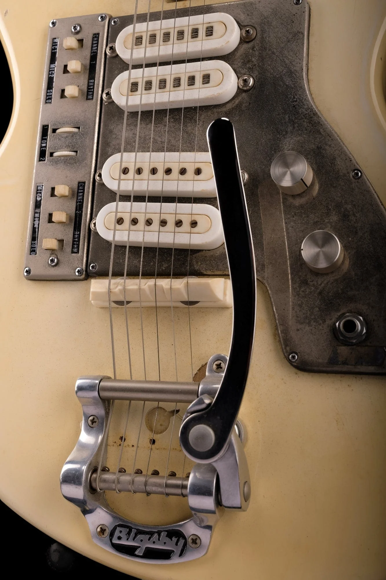 Vintage Guyatone LG-145T Owned by Ry Cooder - Image 5