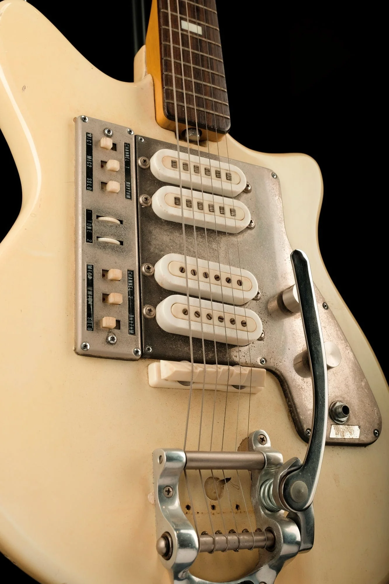 Vintage Guyatone LG-145T Owned by Ry Cooder - Image 8