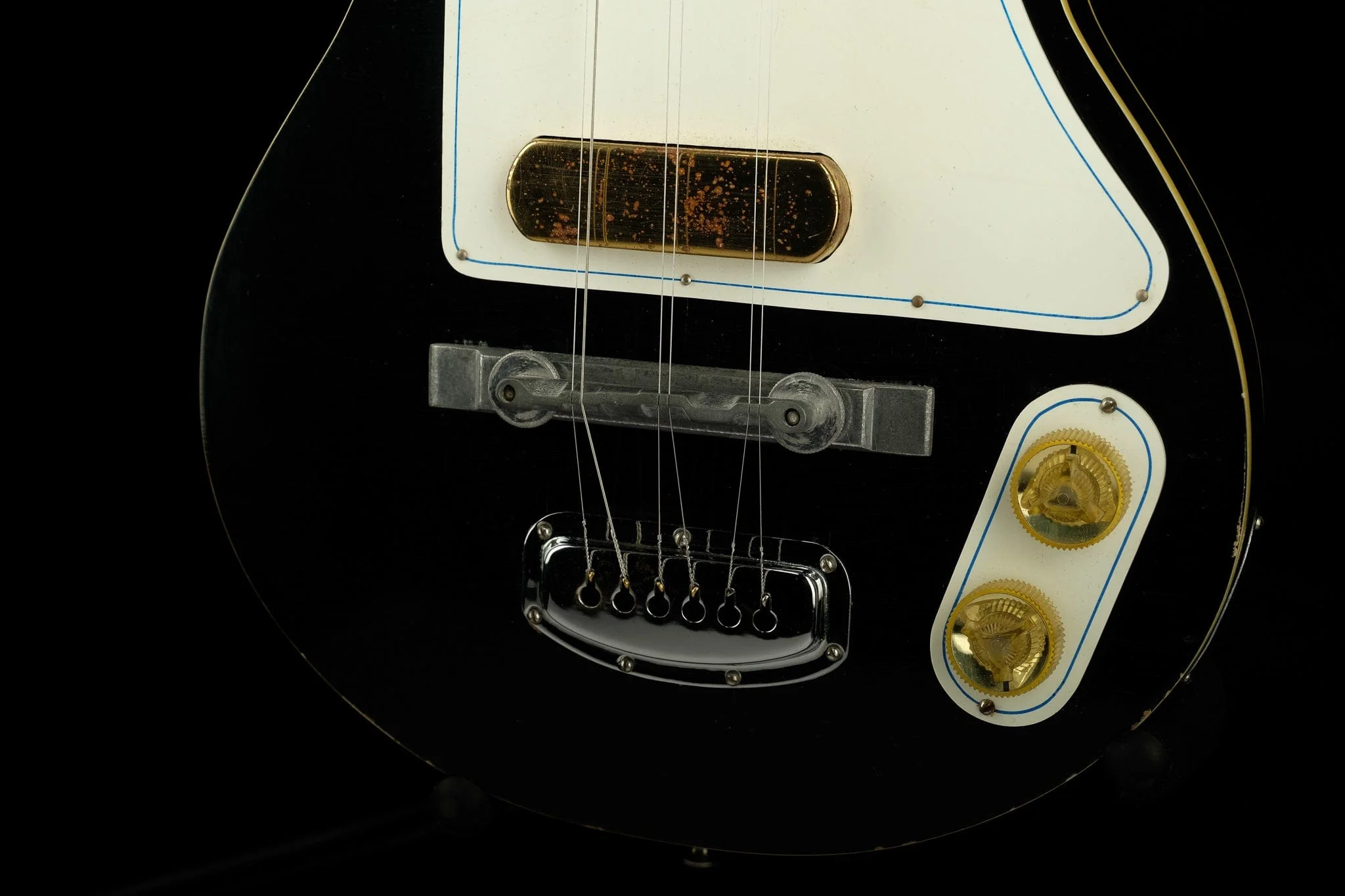 Vintage Guyatone LG-40B Tres Owned by Ry Cooder - Image 4