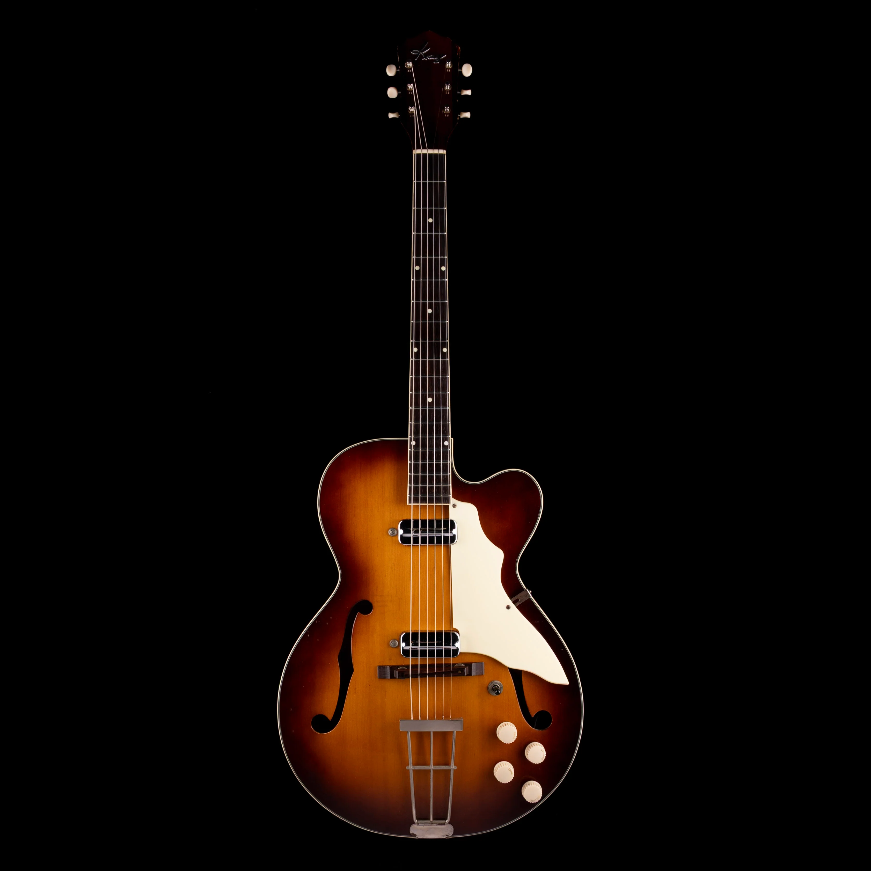 Vintage Kay K6970 Swingmaster Sunburst With OSSC - Image 2