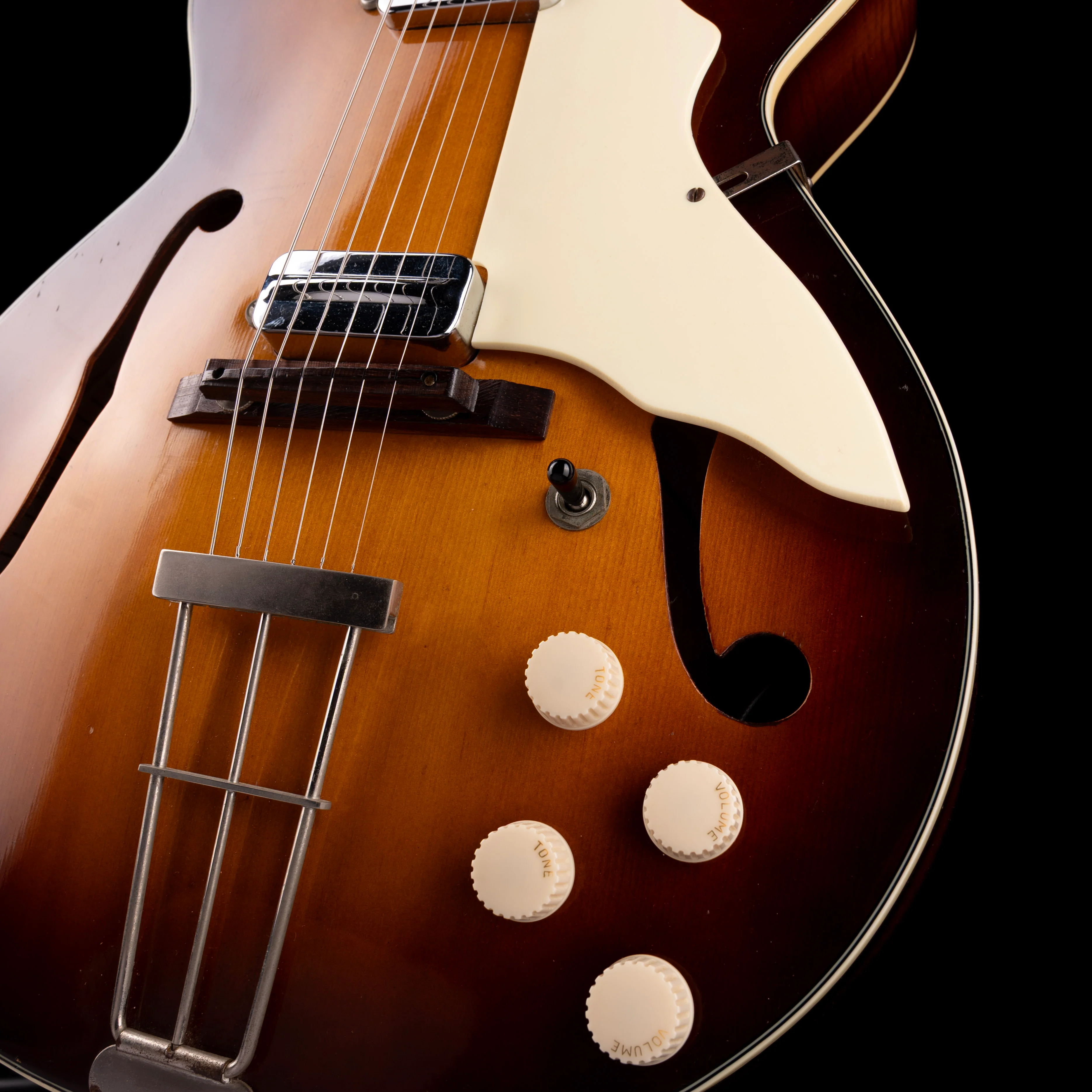 Vintage Kay K6970 Swingmaster Sunburst With OSSC - Image 6