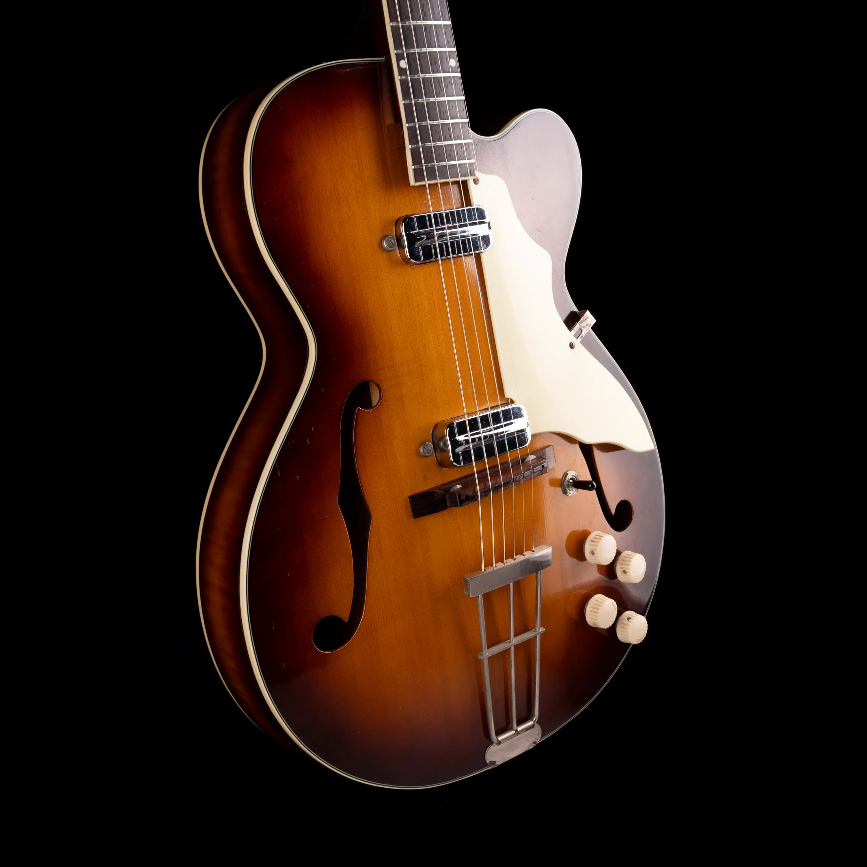 Vintage Kay K6970 Swingmaster Sunburst With OSSC - Image 7