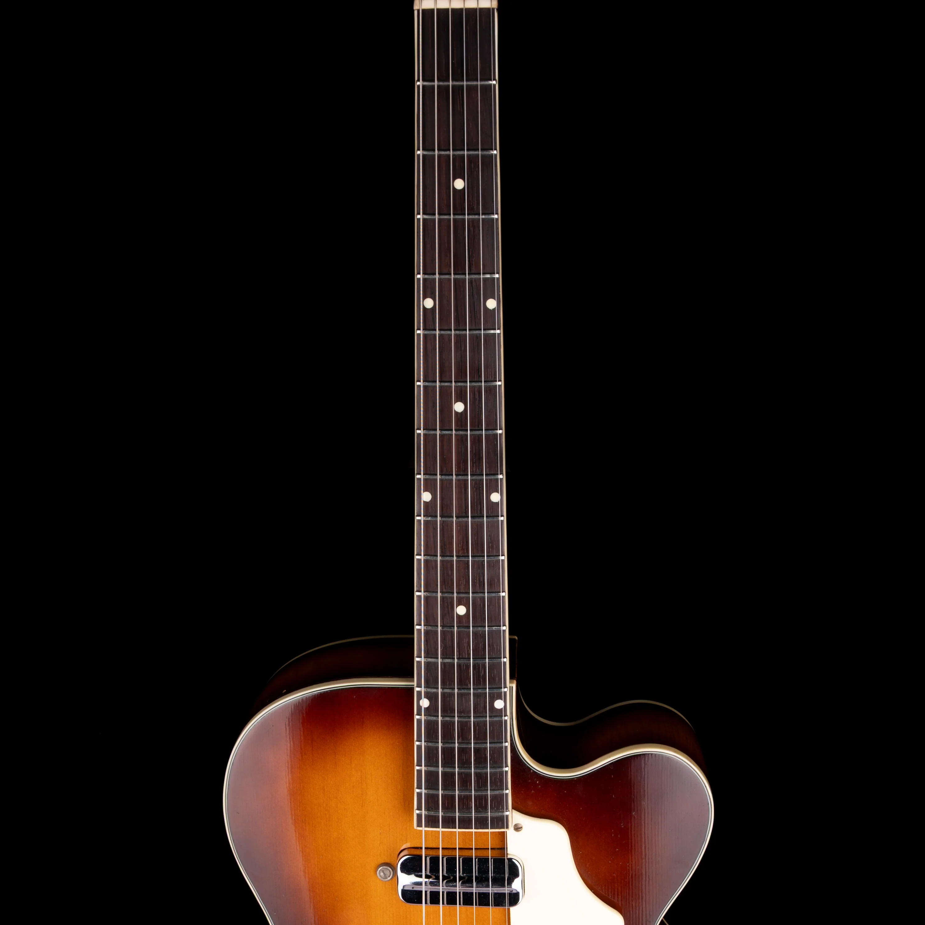 Vintage Kay K6970 Swingmaster Sunburst With OSSC - Image 9