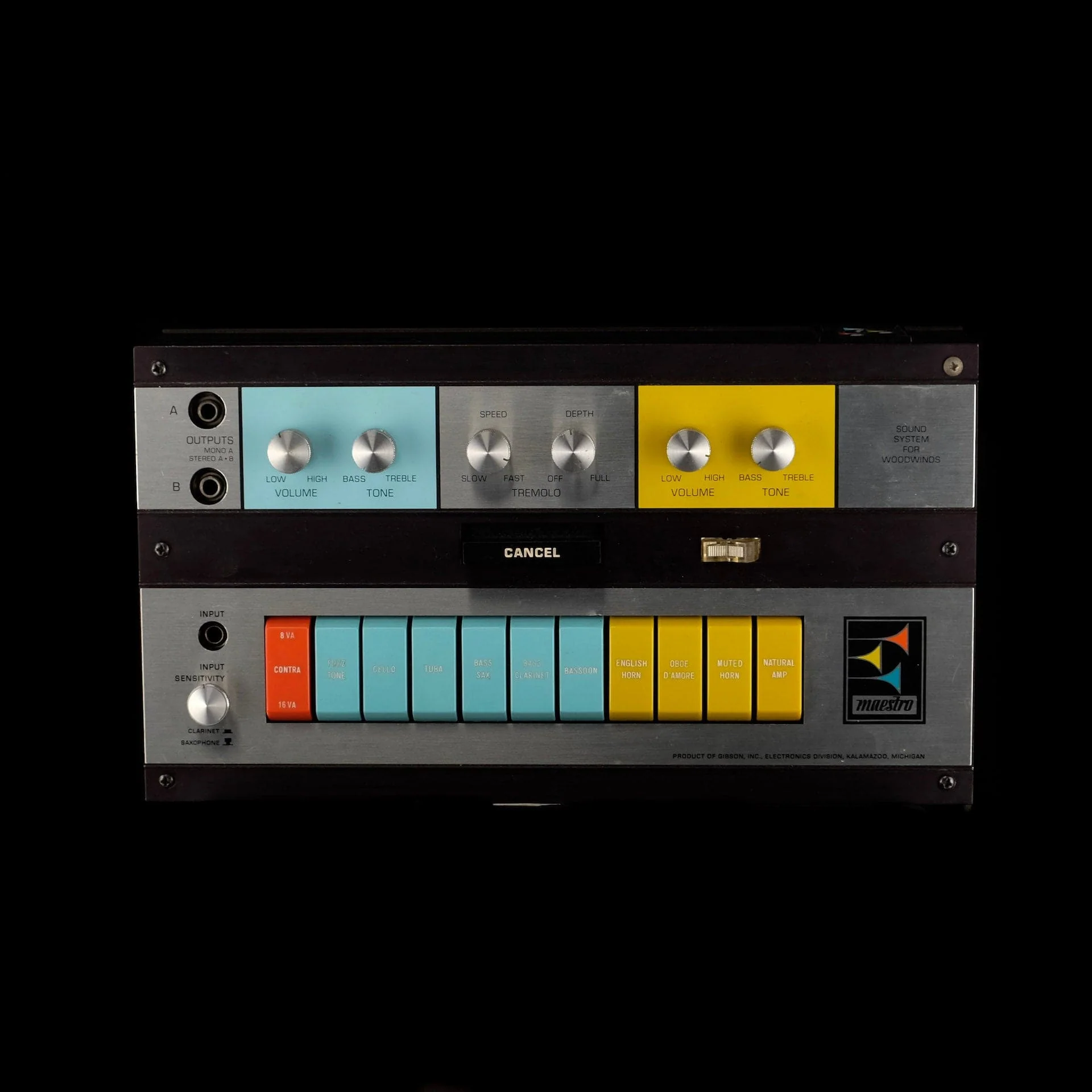 Vintage Maestro Rhythm N' Sound W-2 Sound System for Woodwinds