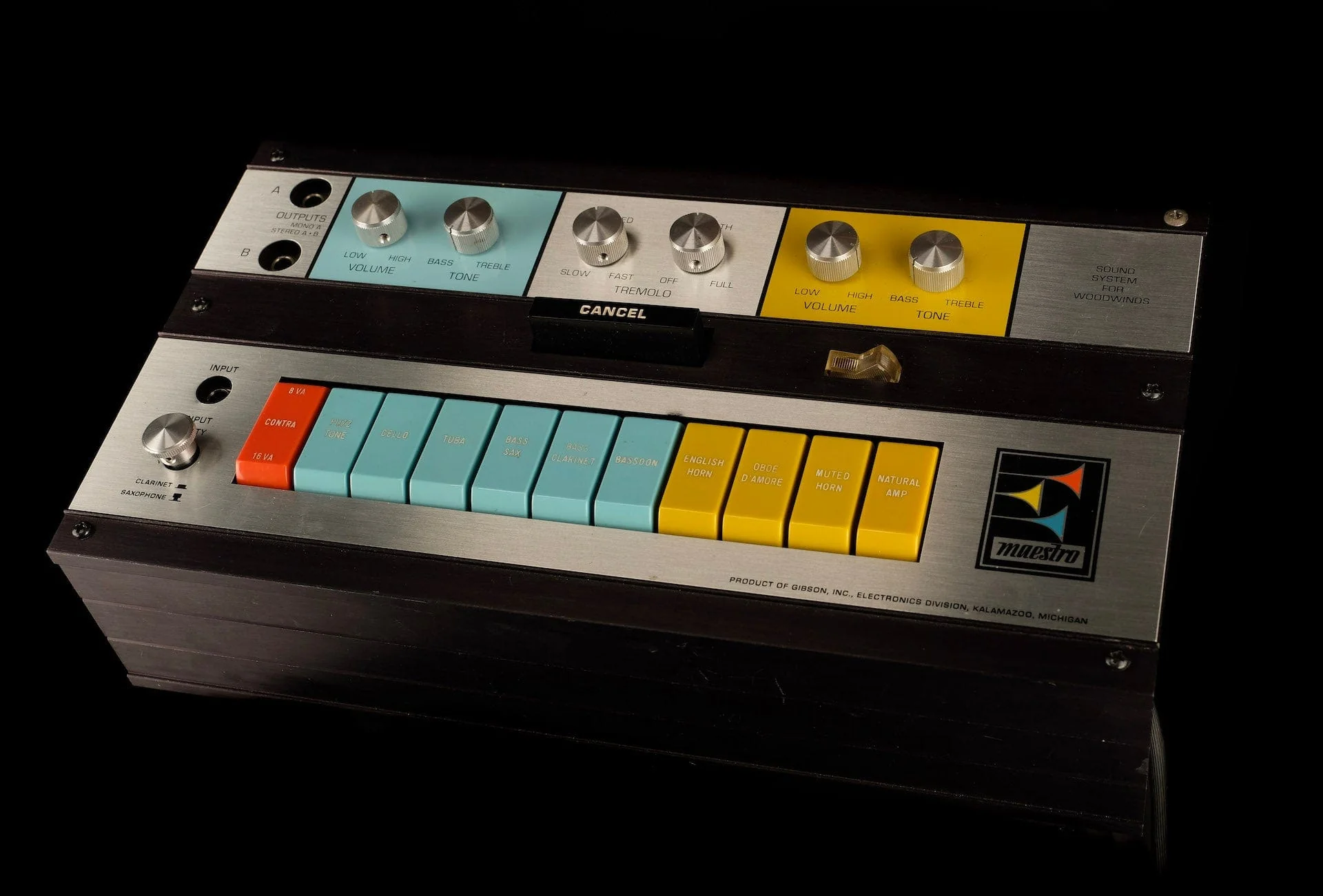Vintage Maestro Rhythm N' Sound W-2 Sound System for Woodwinds - Image 2