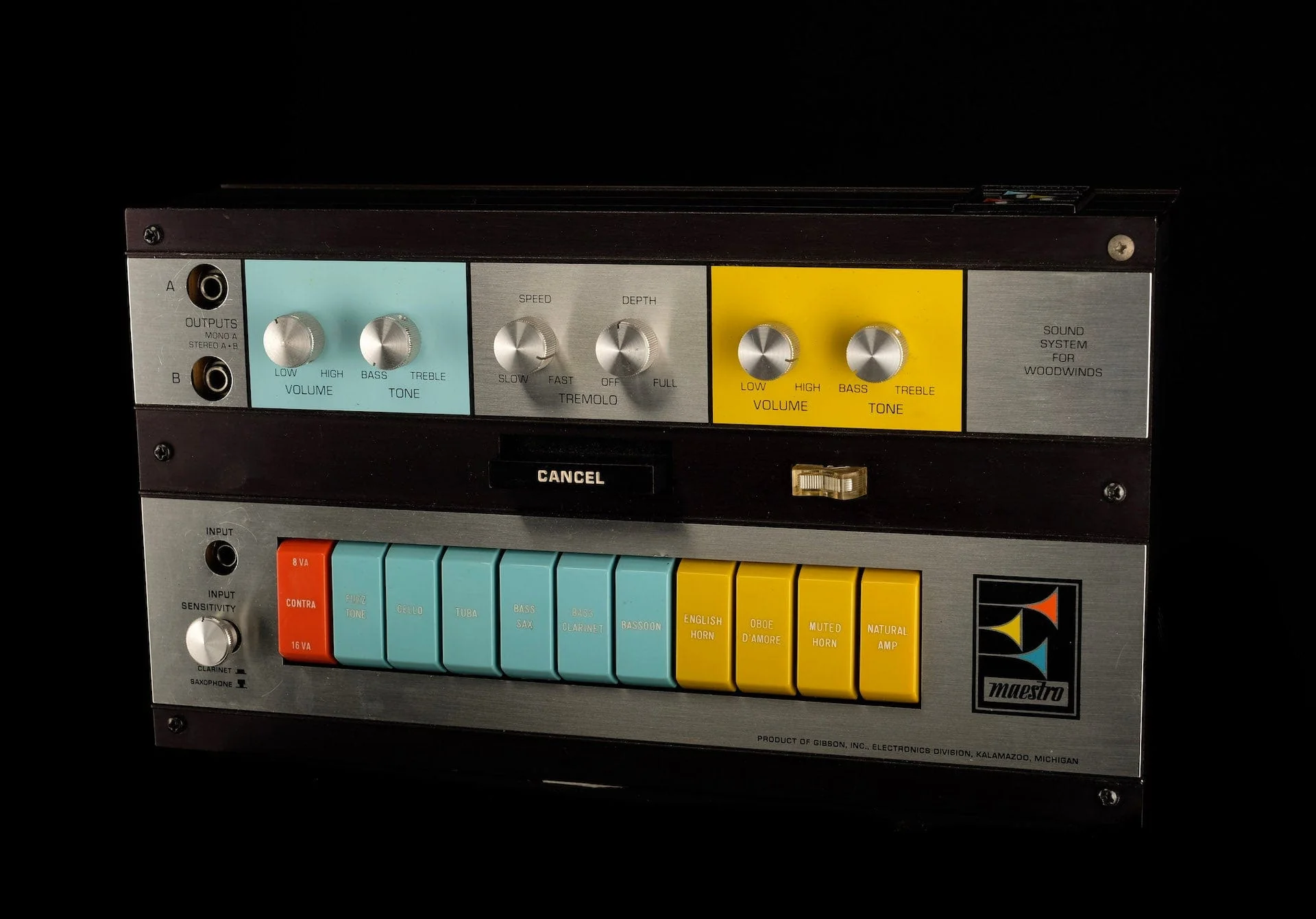 Vintage Maestro Rhythm N' Sound W-2 Sound System for Woodwinds - Image 5