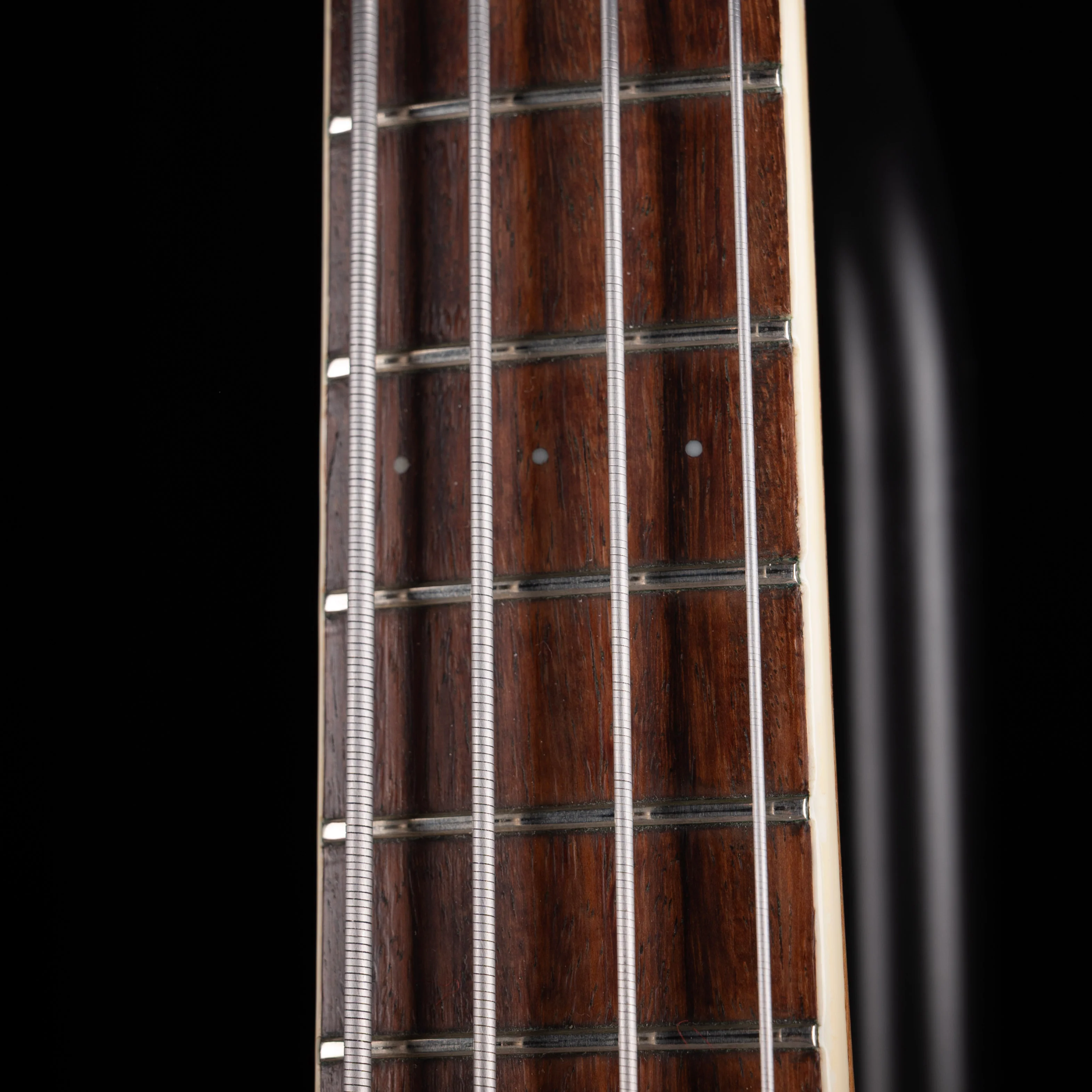 Vintage 60's Mosrite Joe Maphis Bass Natural With OHSC - Image 13