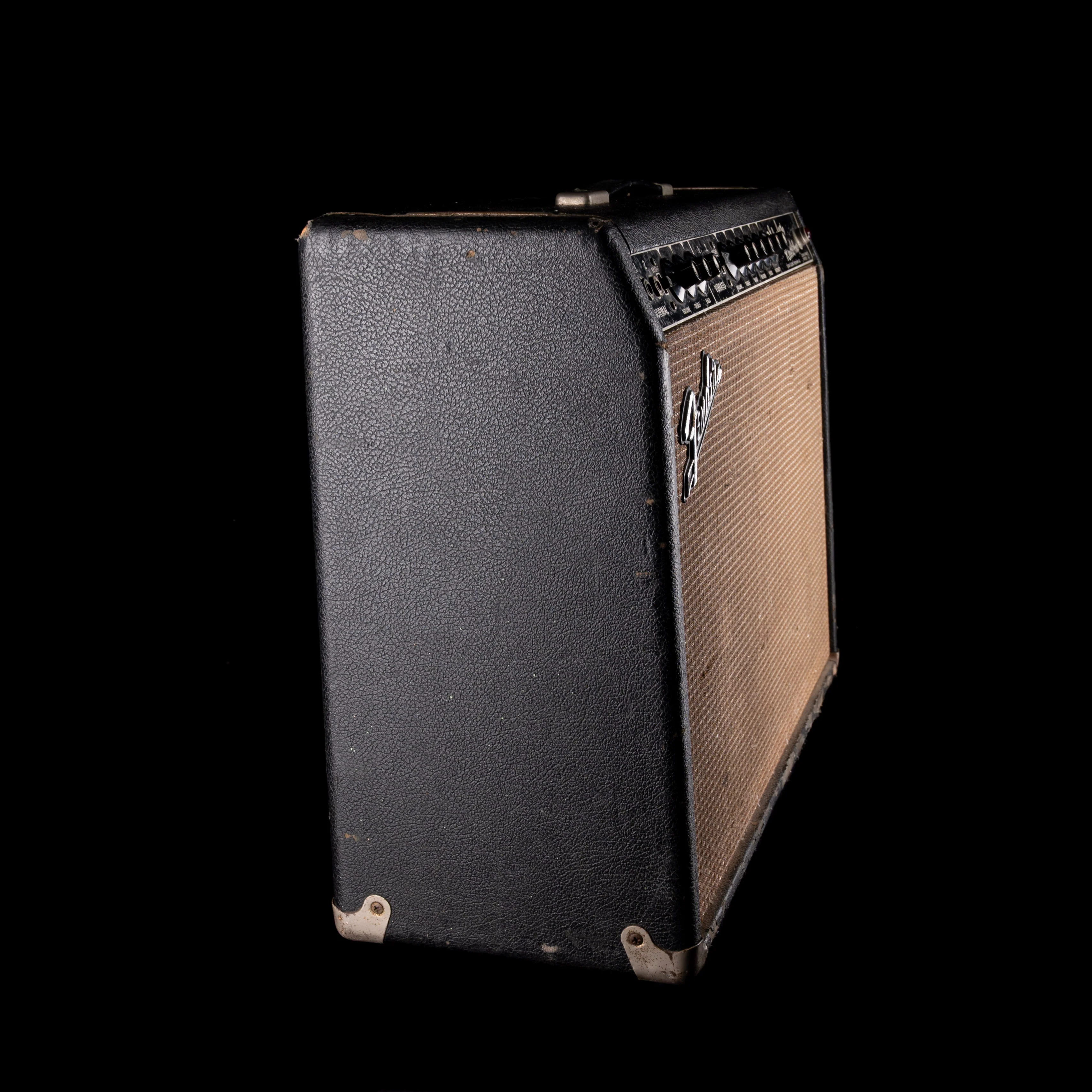 Vintage Pre-CBS 1964 Fender Vibrolux Reverb 35-Watt 2x10" Guitar Amp Combo With Cover - Image 7