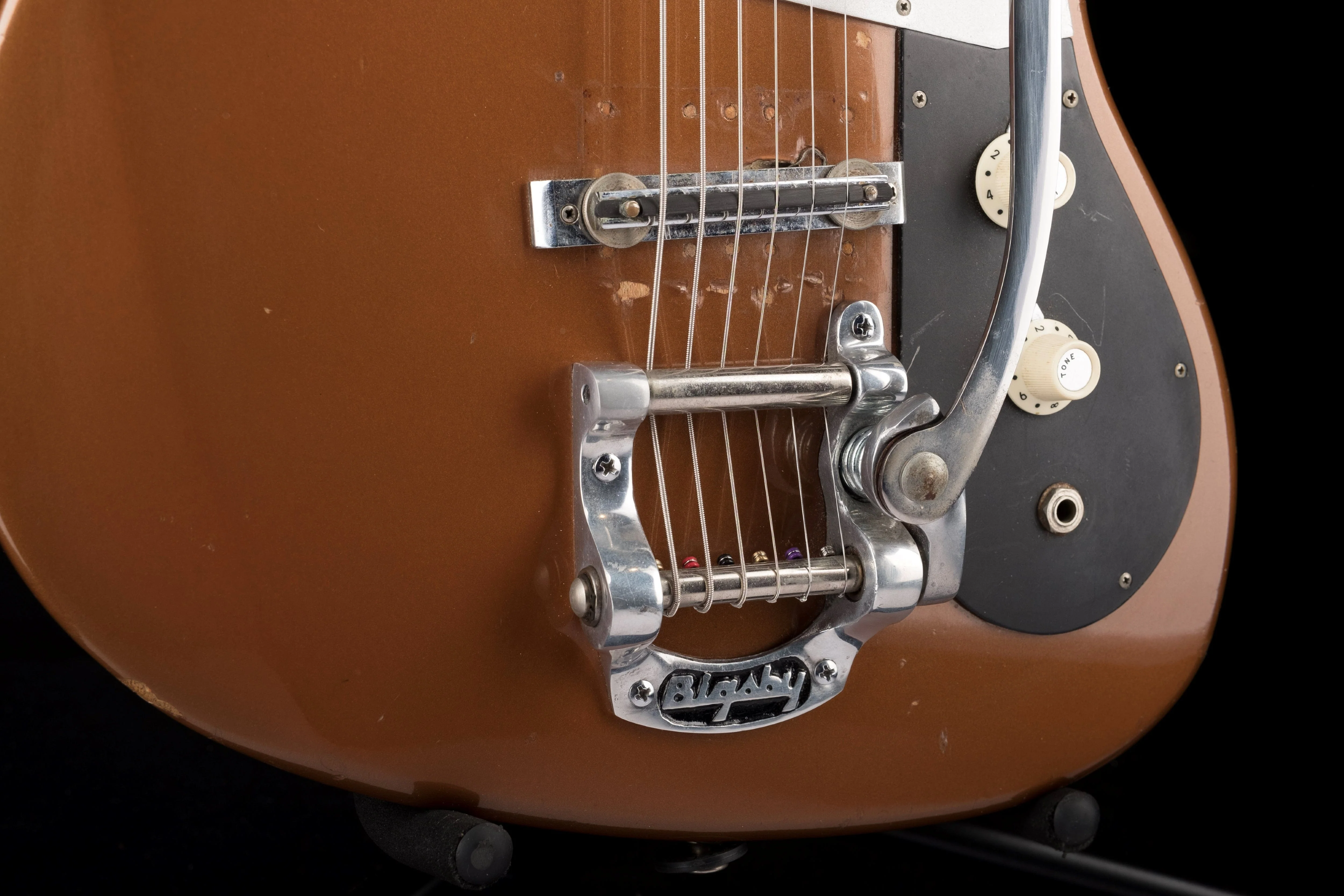 Vintage Teisco Bass VI Owned by Ry Cooder - Image 9