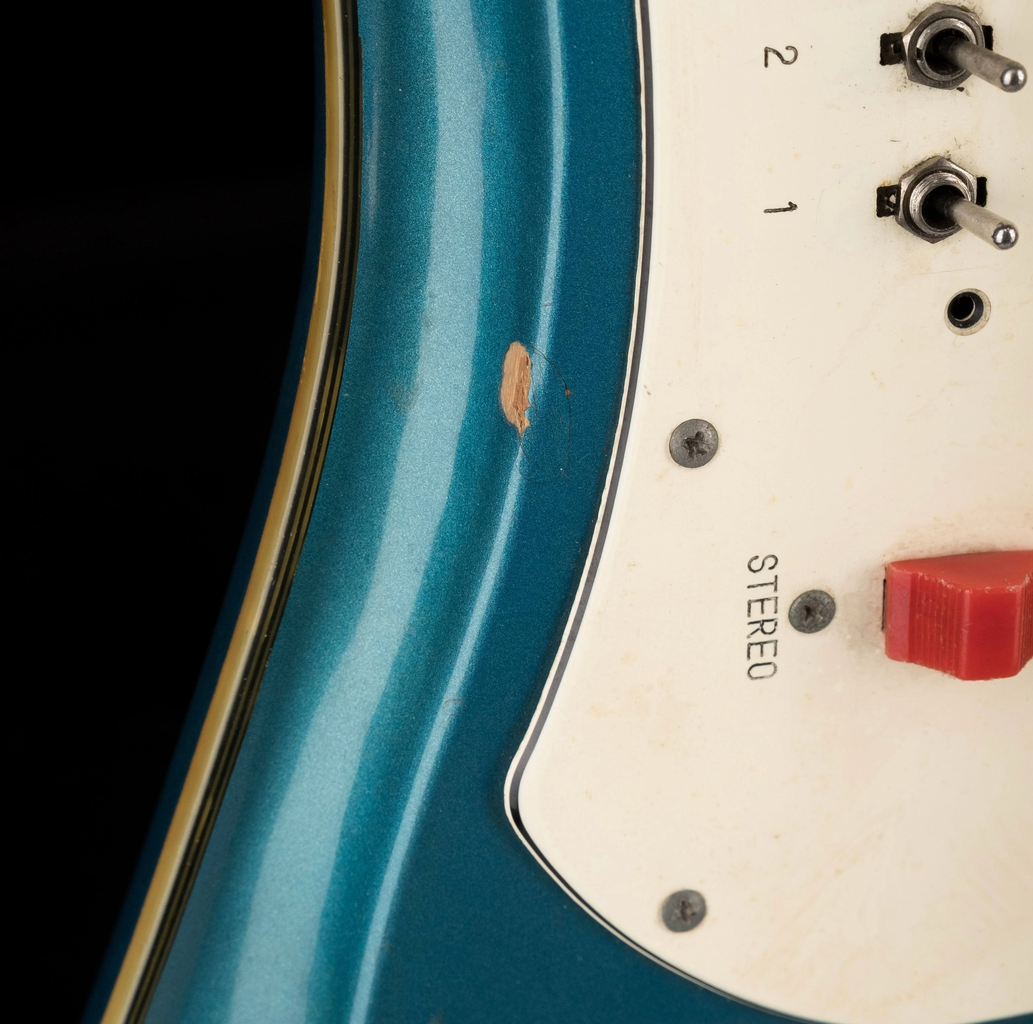 Vintage Teisco Spectrum V Owned by Ry Cooder - Image 3