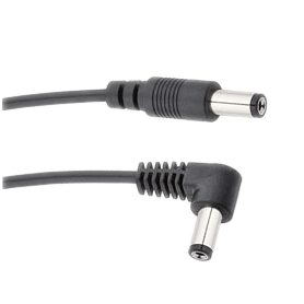 Voodoo Lab PPBAR-R 2.1mm right-angle on both ends-18”
 Power Cable