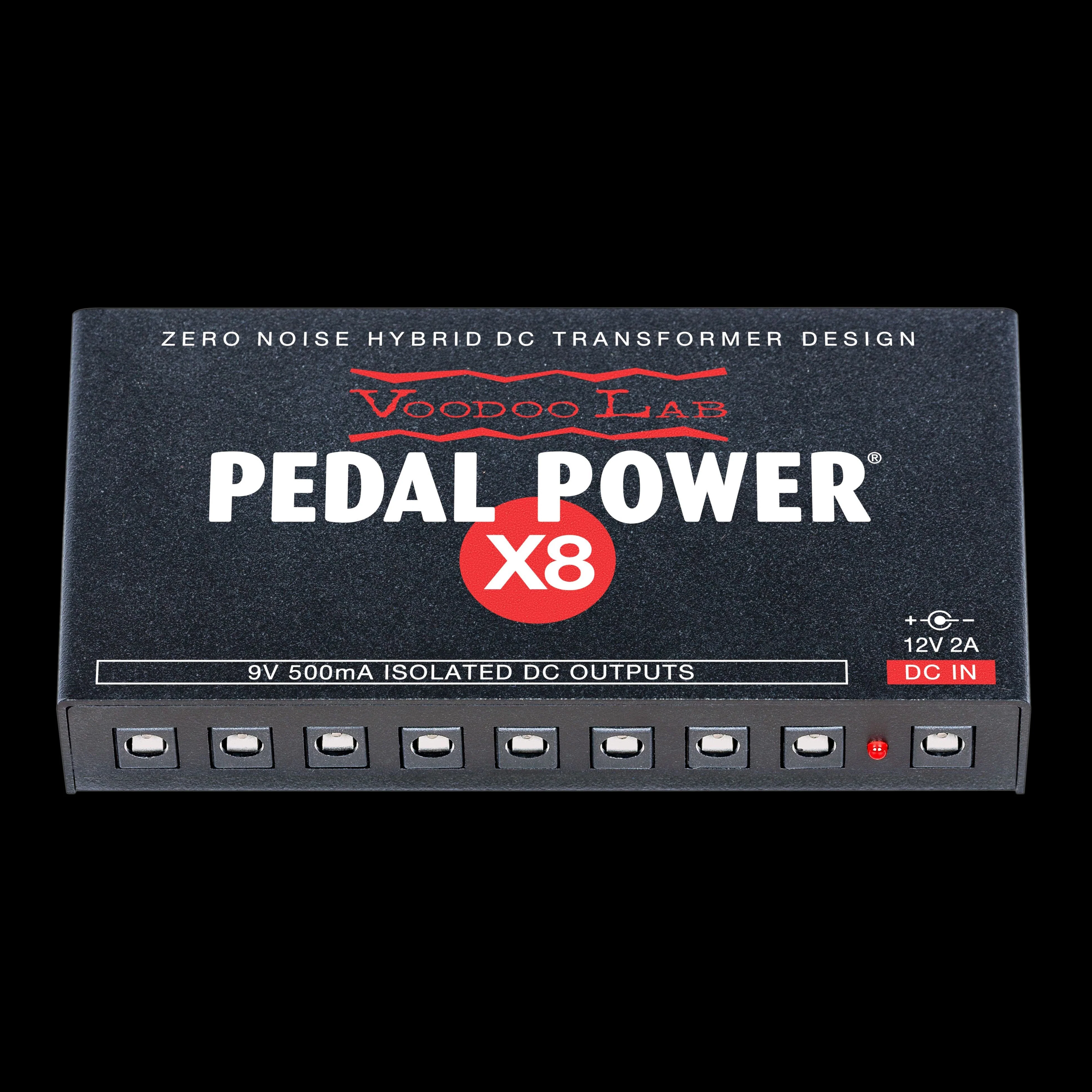 Voodoo Lab PPX8 Pedal Power X8 High Current 8-Output Isolated Power Supply