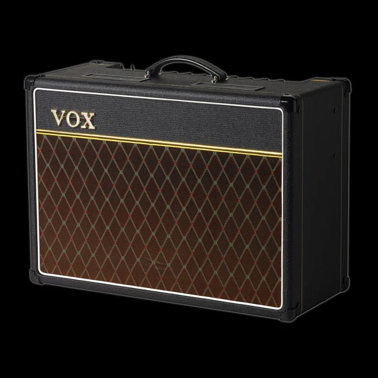 Vox AC15C1 Celestion G12M Greenback Speaker Black Guitar Amp Combo - Image 4