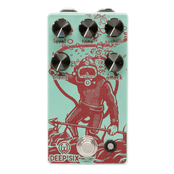 Walrus Audio Deep Six V3 Compressor Guitar Effect Pedal