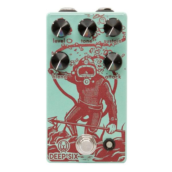 Walrus Audio Deep Six V3 Compressor Guitar Effect Pedal - Image 2