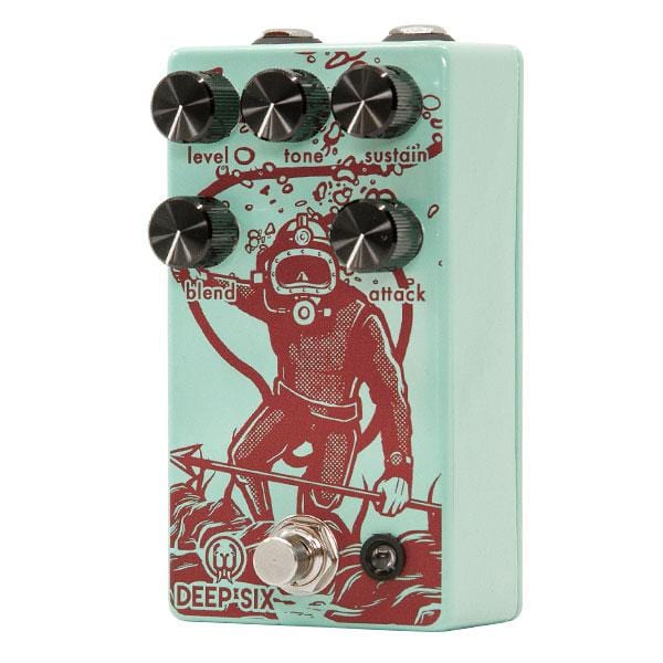 Walrus Audio Deep Six V3 Compressor Guitar Effect Pedal - Image 3