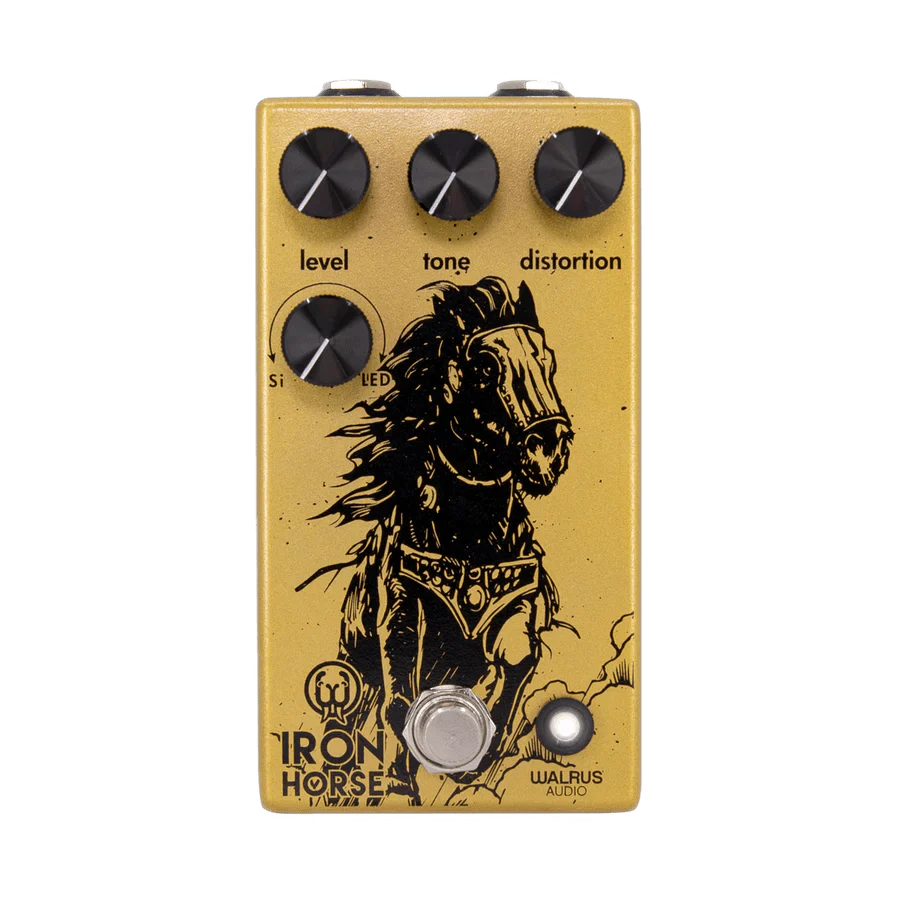 Walrus Audio Iron Horse V3 LM308 Distortion Guitar Effect Pedal