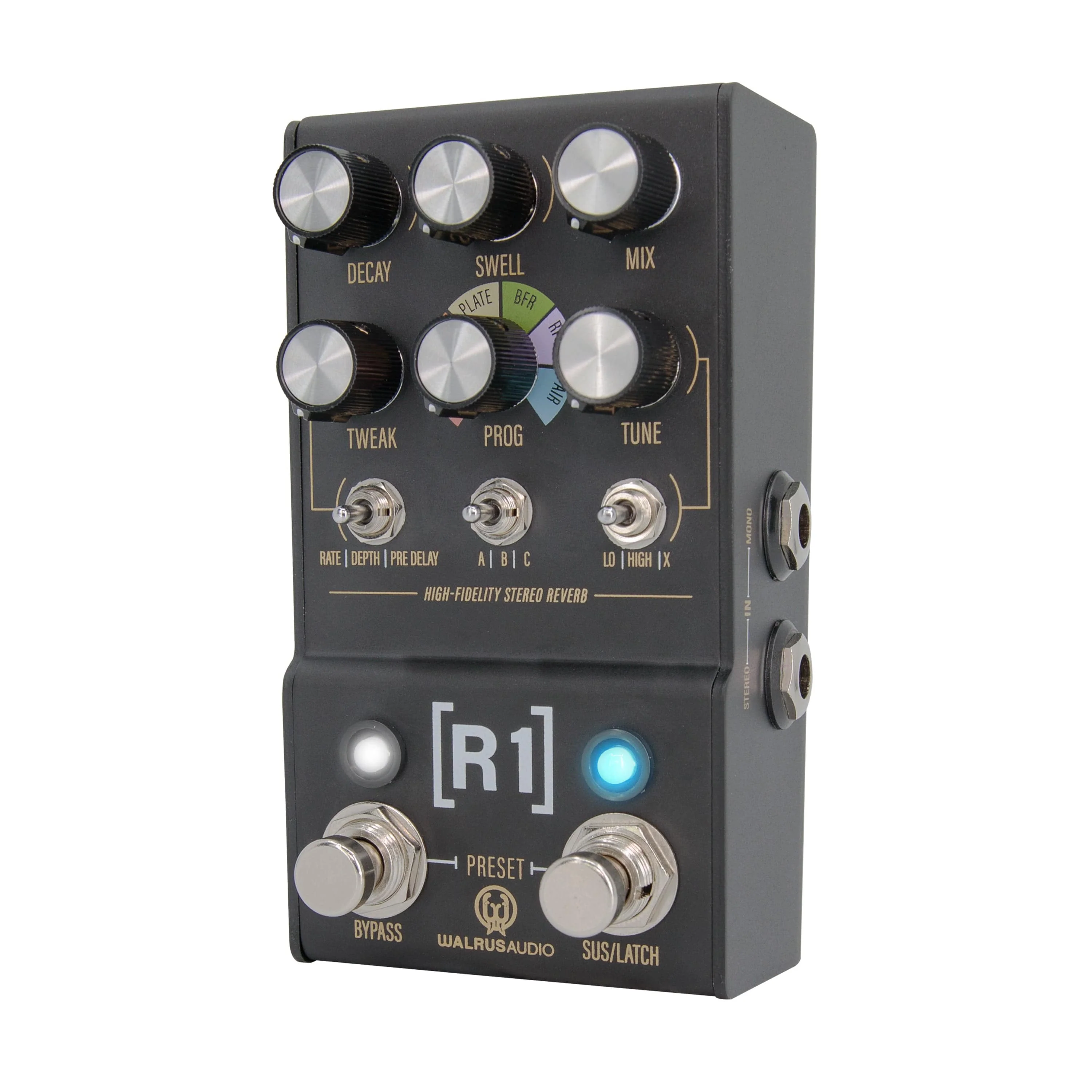 Walrus Audio MAKO Series R1 High-Fidelity Reverb Guitar Effect Pedal - Image 3