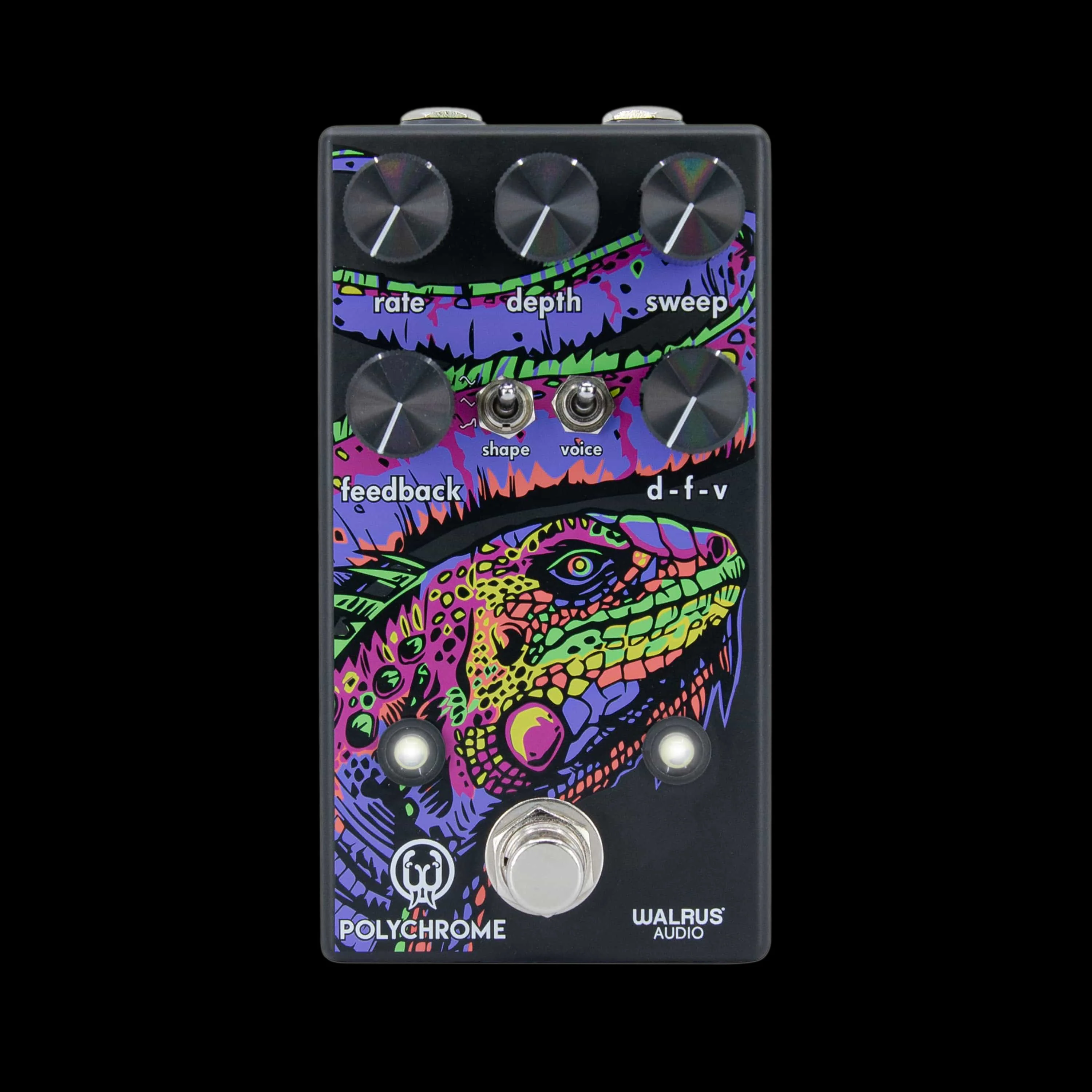 Walrus Audio Polychrome Analog Flanger Guitar Effect Pedal