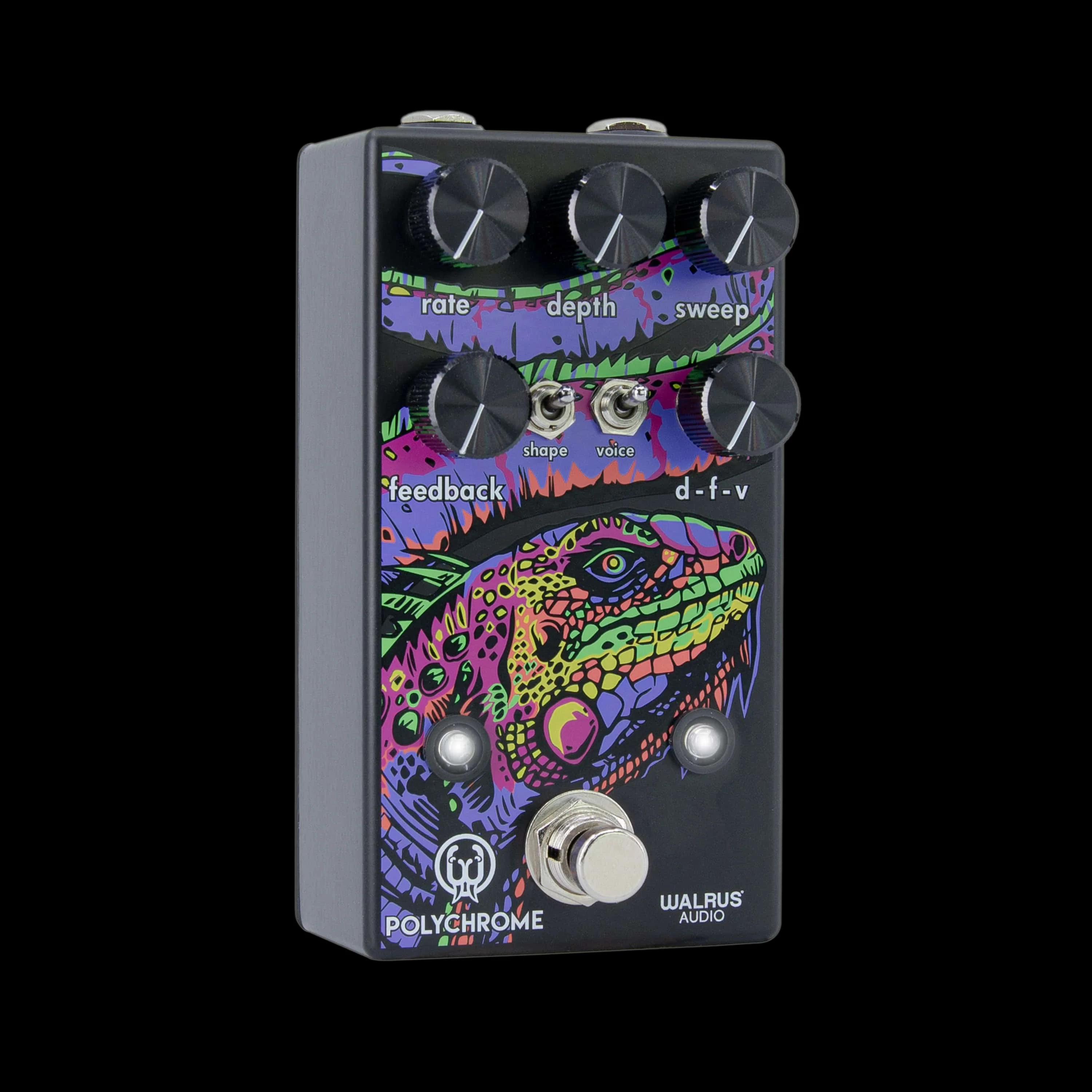 Walrus Audio Polychrome Analog Flanger Guitar Effect Pedal - Image 3