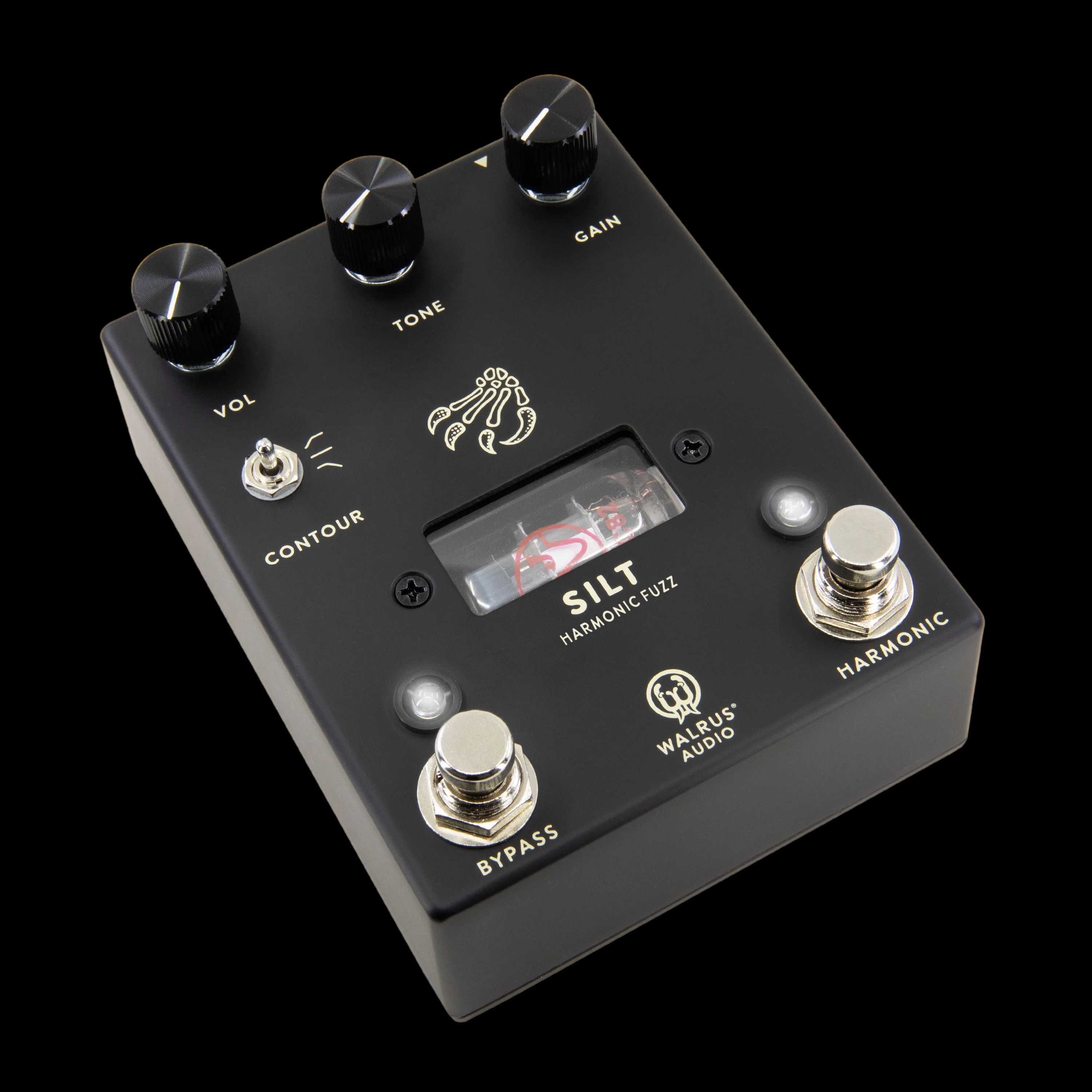 Walrus Audio Silt Harmonic Tube Fuzz Pedal - Black - Image 4