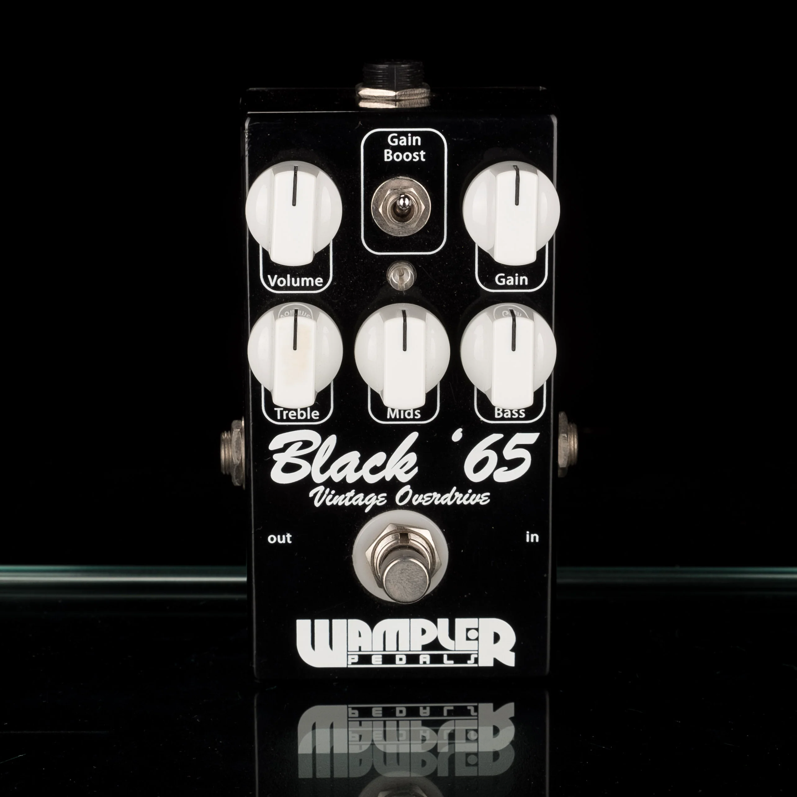 Used Wampler Pedals Black '65 Overdrive Pedal With Box - Image 2