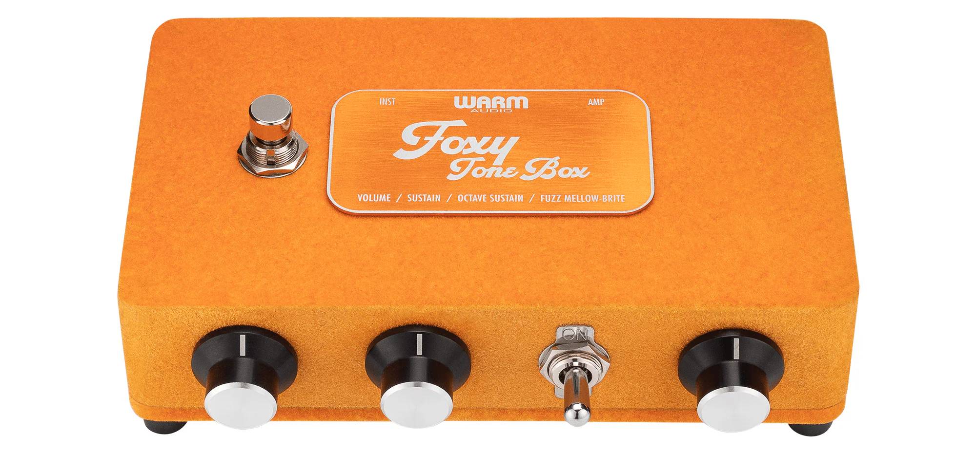 Warm Audio Foxy Tone Box Fuzz Guitar Effect Pedal - Image 3